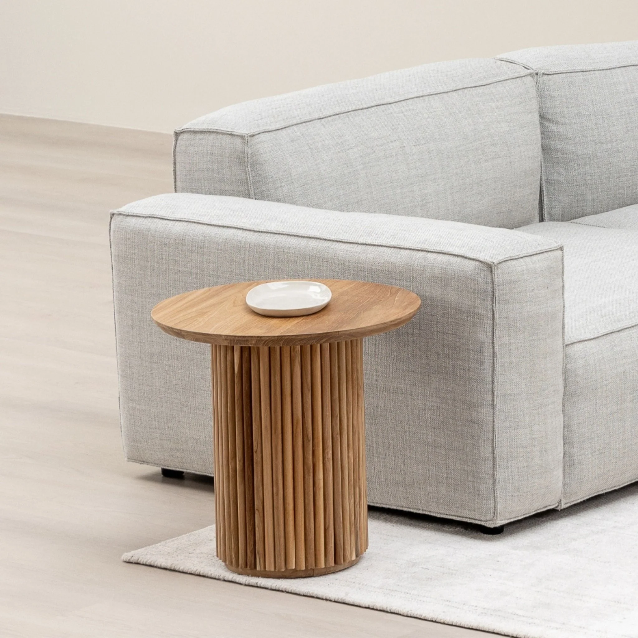 Verona Side Table - Natural - Image 6
