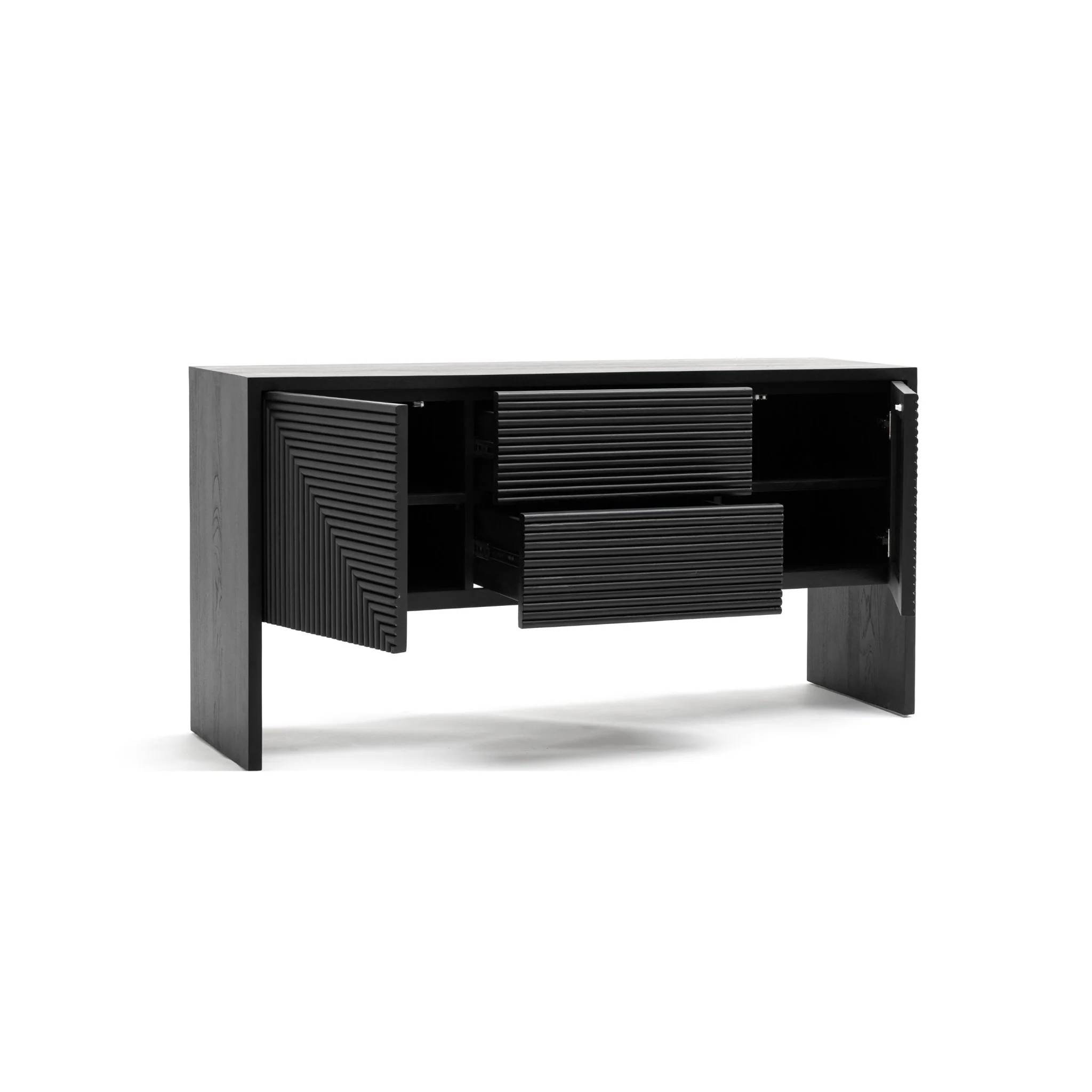 Verona Sideboard - Black - Image 3