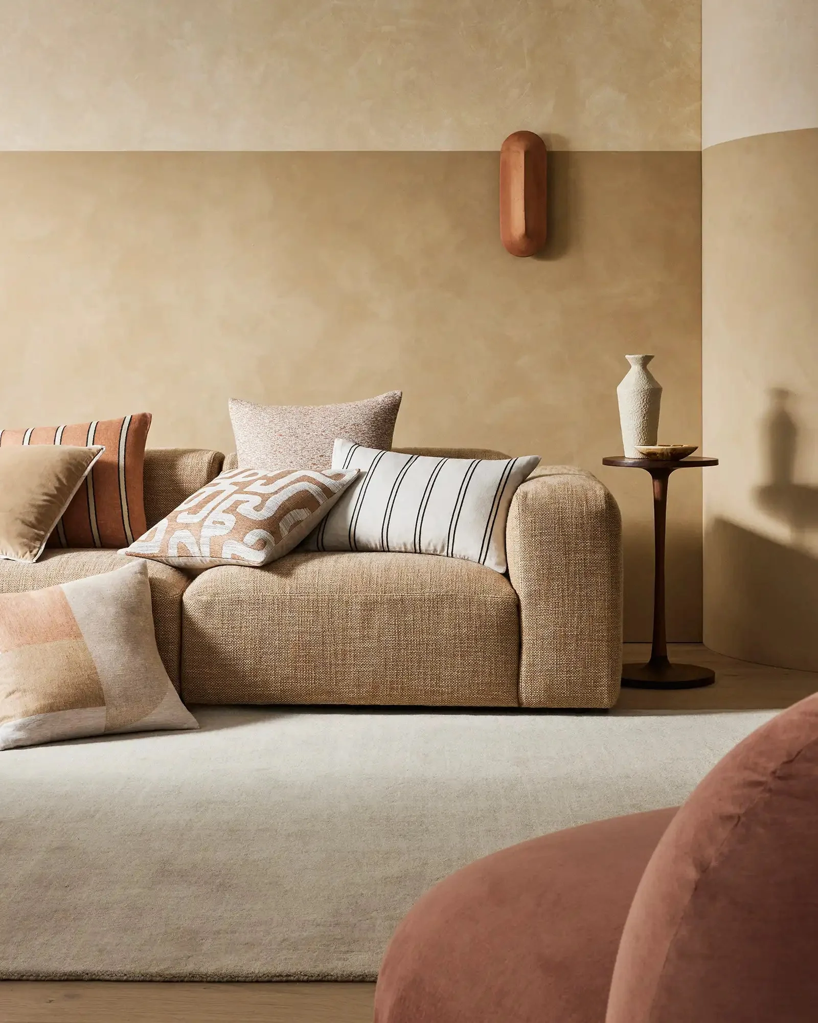 Vinnie Lumbar Cushion - Glacier - Image 3