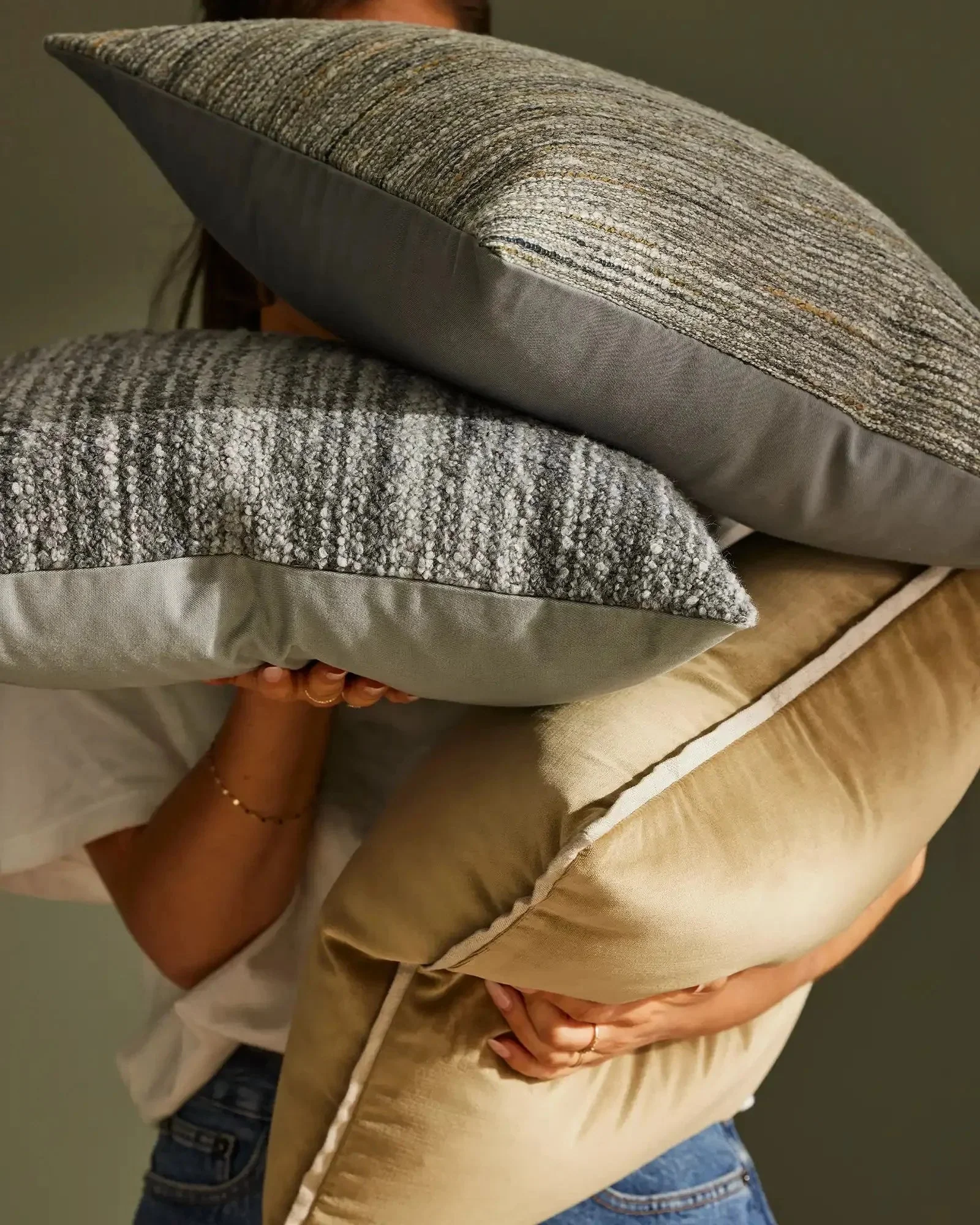 Vista 50Cm Cushion - Mineral - Image 4