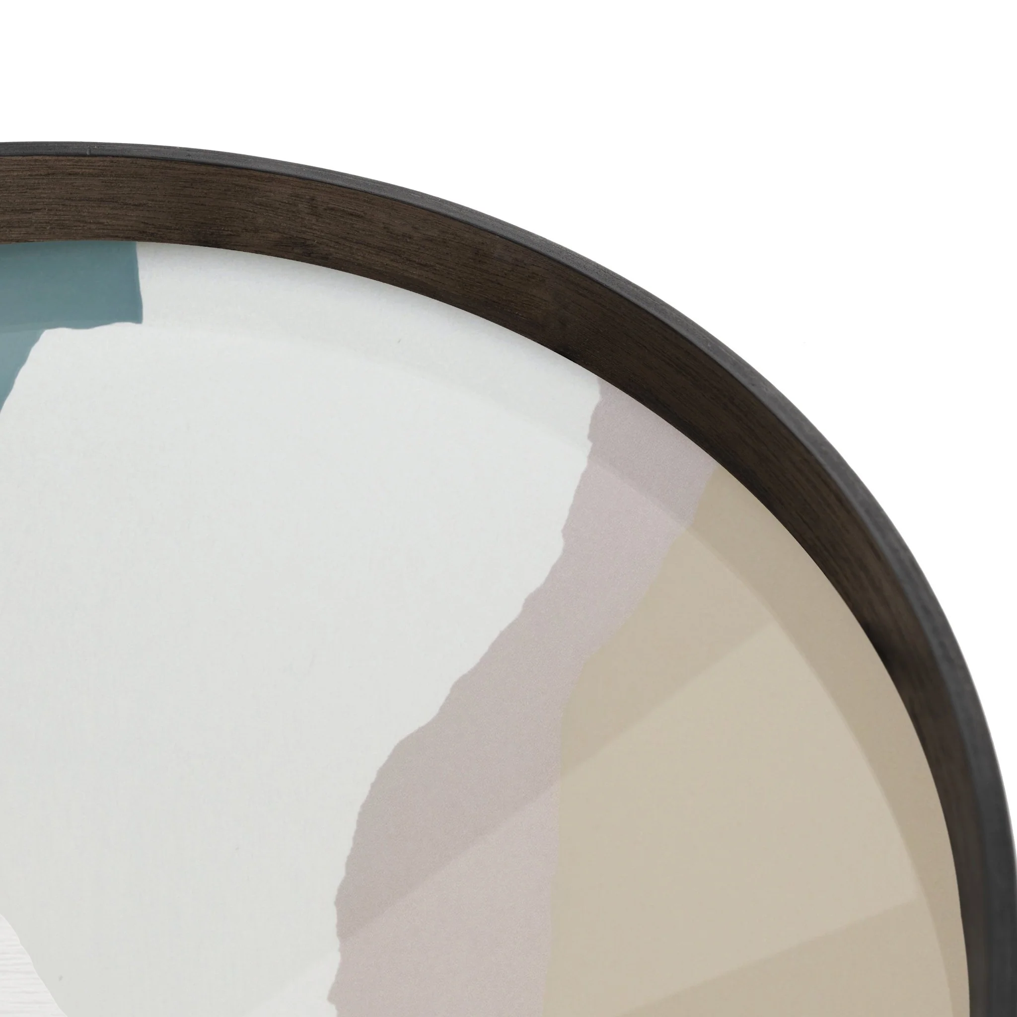 Wabi Sabi Round Glass Tray - Slate - Image 5