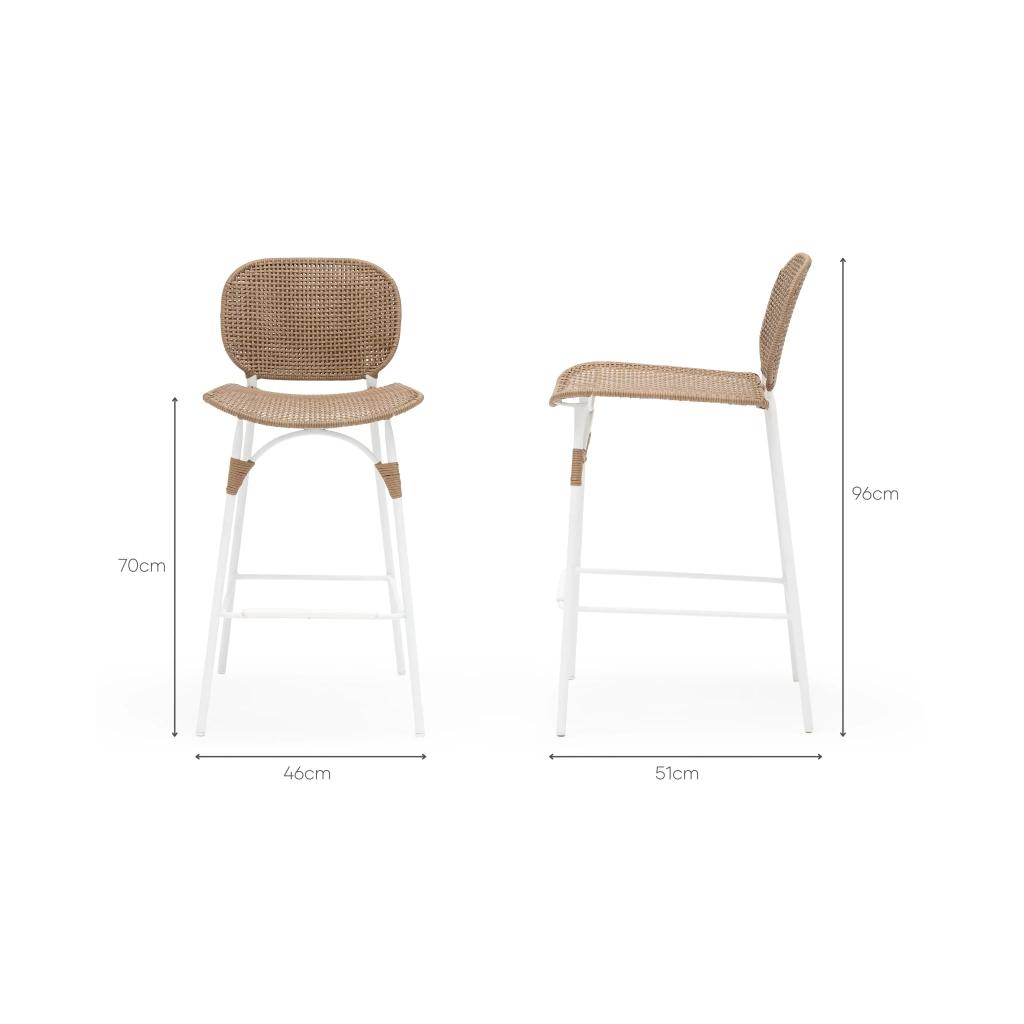 Westwood Bar Chair - Natural - Image 16
