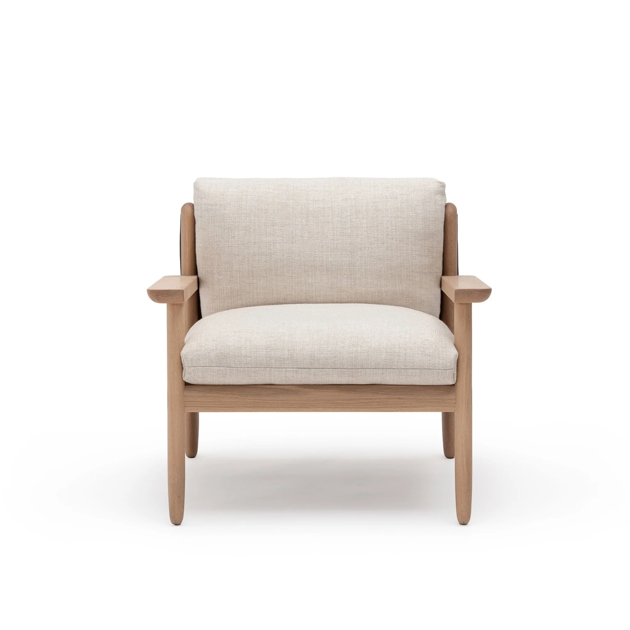 Wren Chair - Blonde Oak & Oatmeal - Image 2