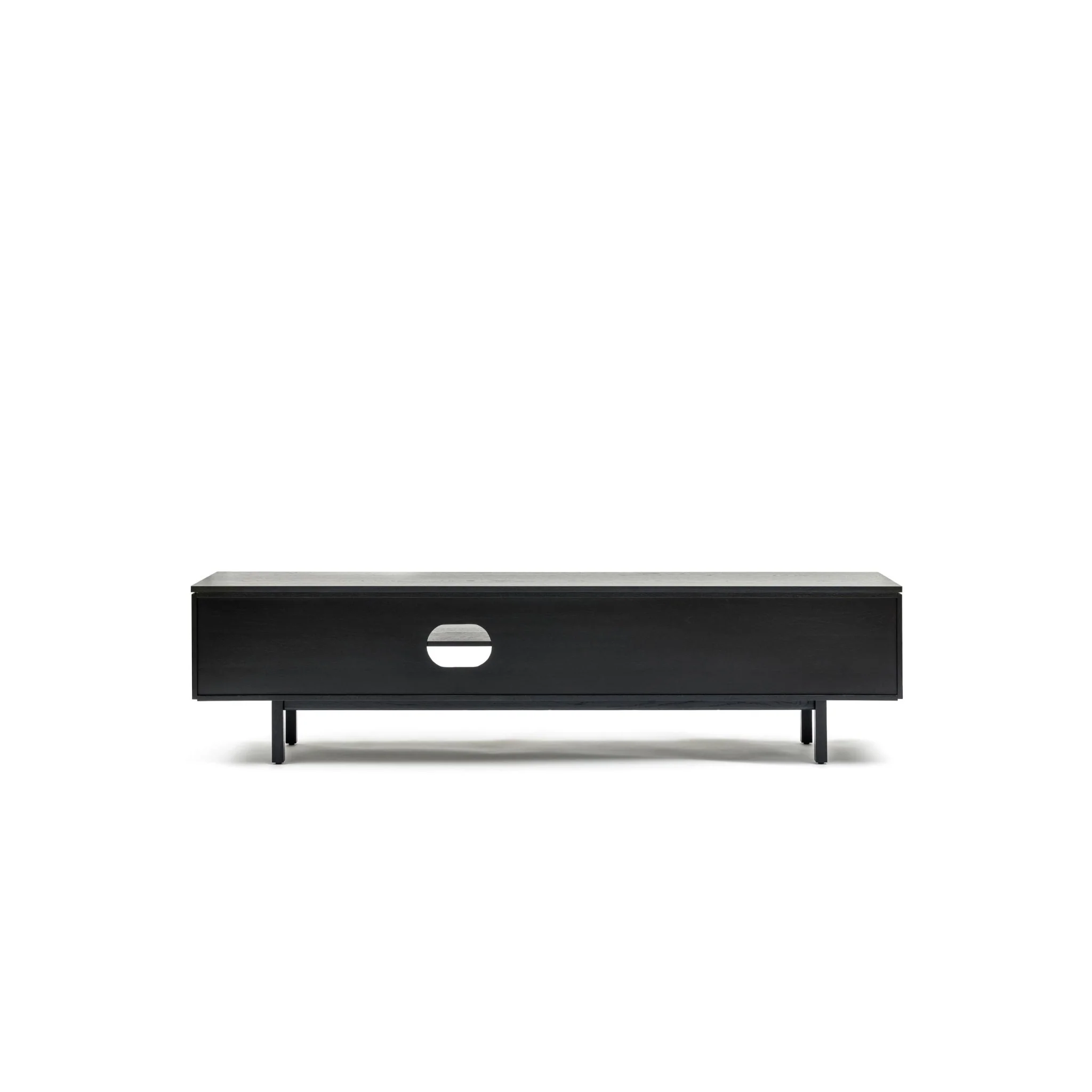 Yorke 220 Entertainment Unit - Black Oak - Image 4