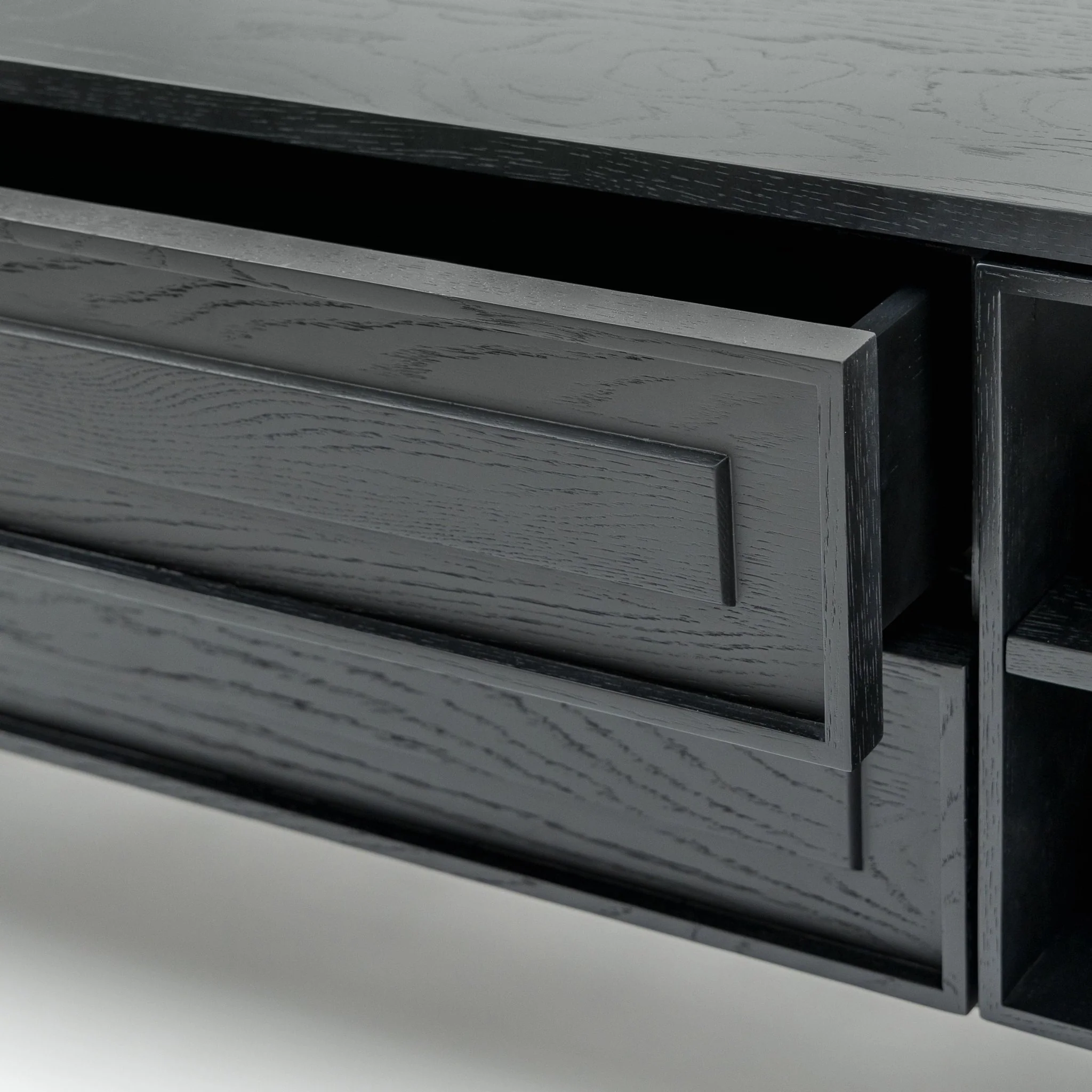 Yorke 220 Entertainment Unit - Black Oak - Image 7