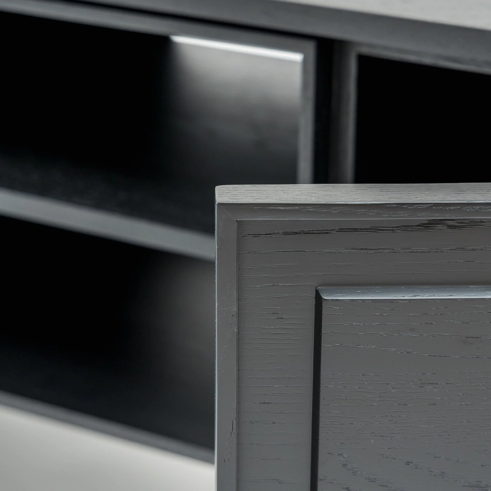 Yorke 220 Entertainment Unit - Black Oak - Image 9