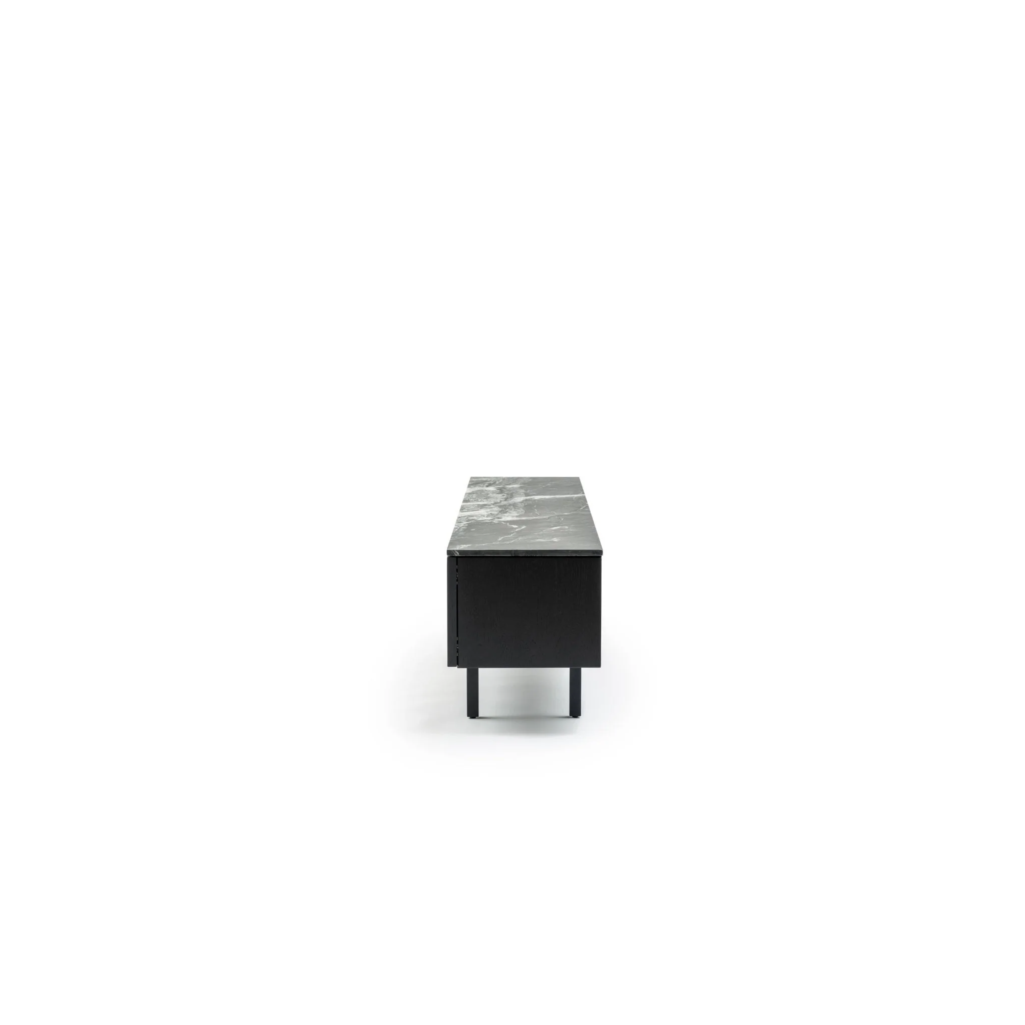 Yorke 220 Entertainment Unit - Black Oak & Nero Perlato - Image 3