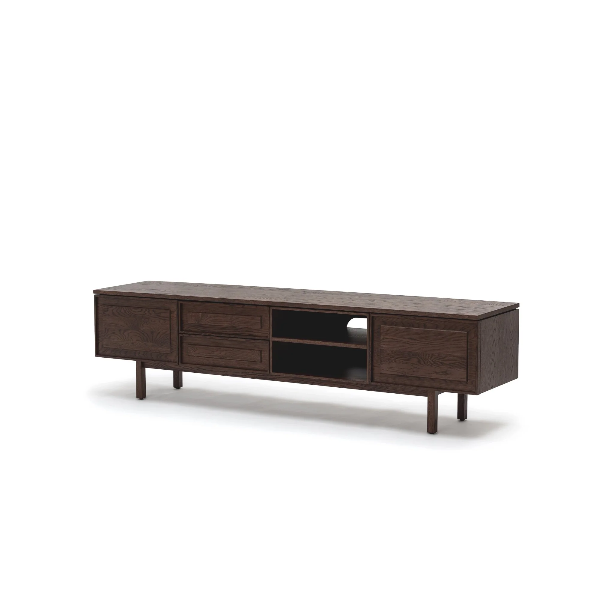 Yorke 220 Entertainment Unit - Espresso Oak