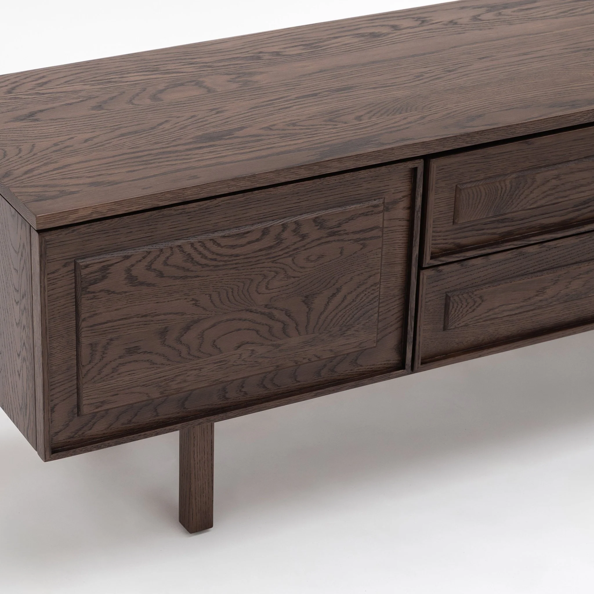 Yorke 220 Entertainment Unit - Espresso Oak - Image 14