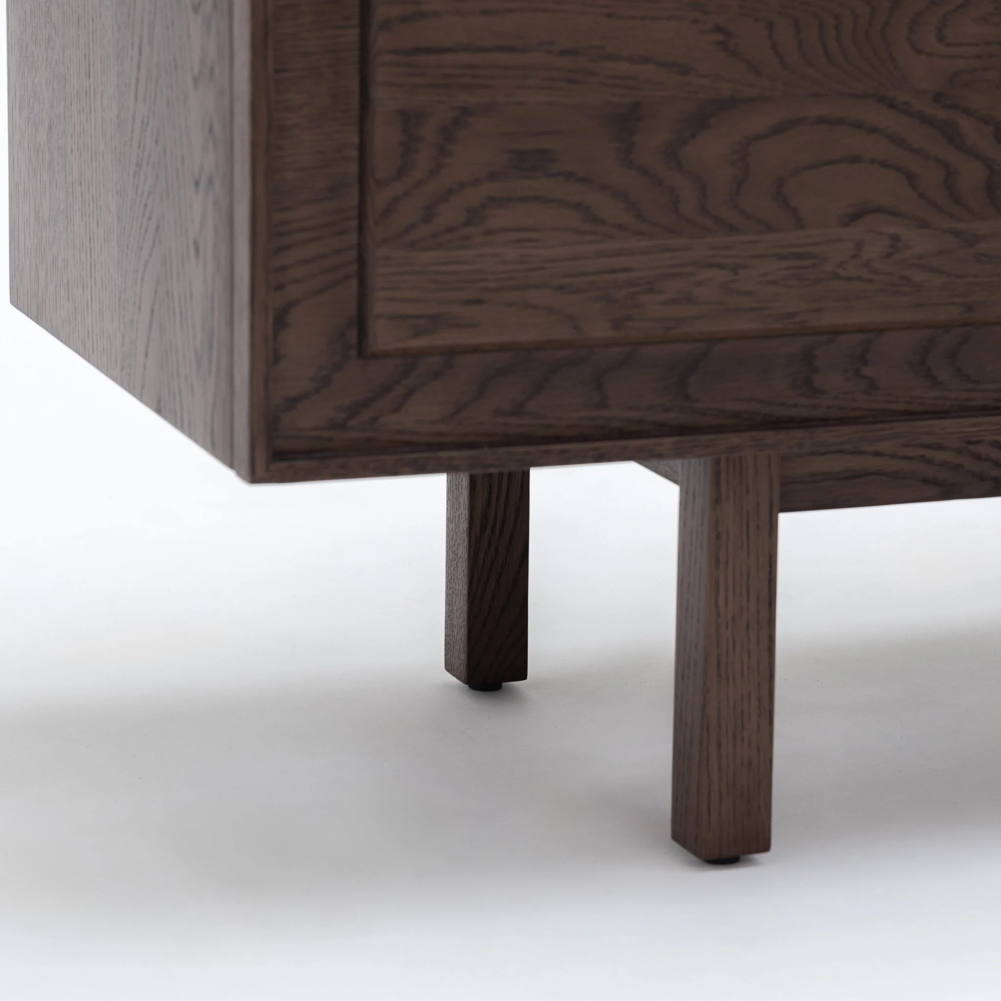 Yorke 220 Entertainment Unit - Espresso Oak & Travertine - Image 11