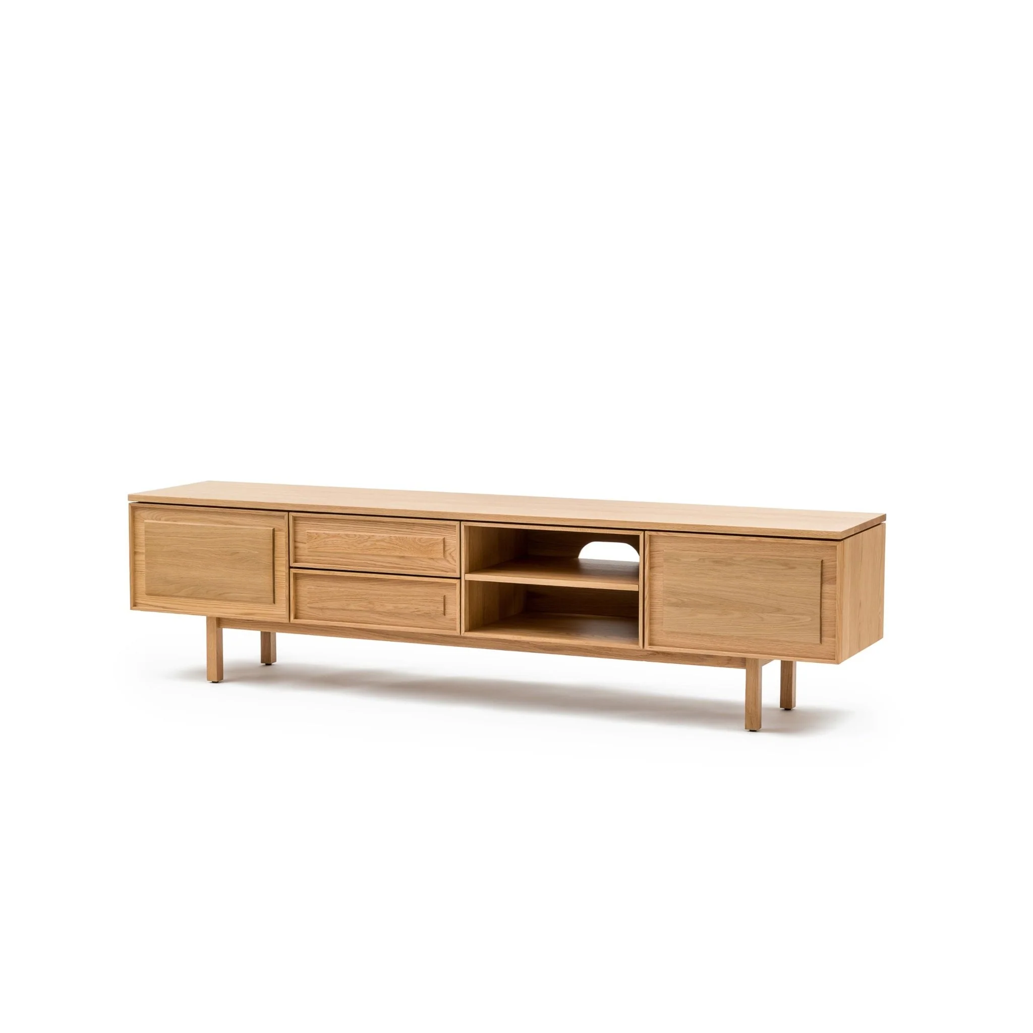 Yorke 220 Entertainment Unit - Light Oak