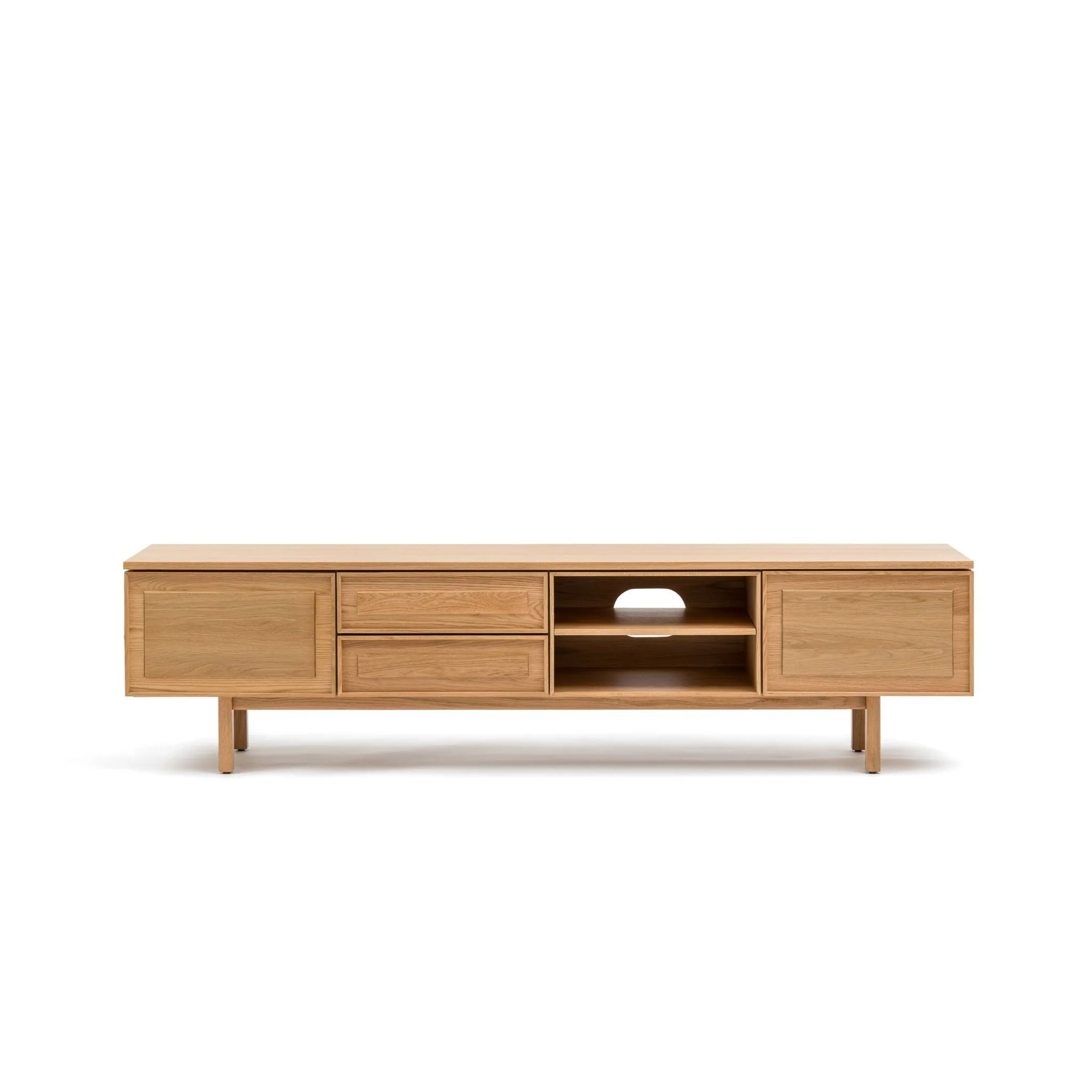 Yorke 220 Entertainment Unit - Light Oak - Image 2