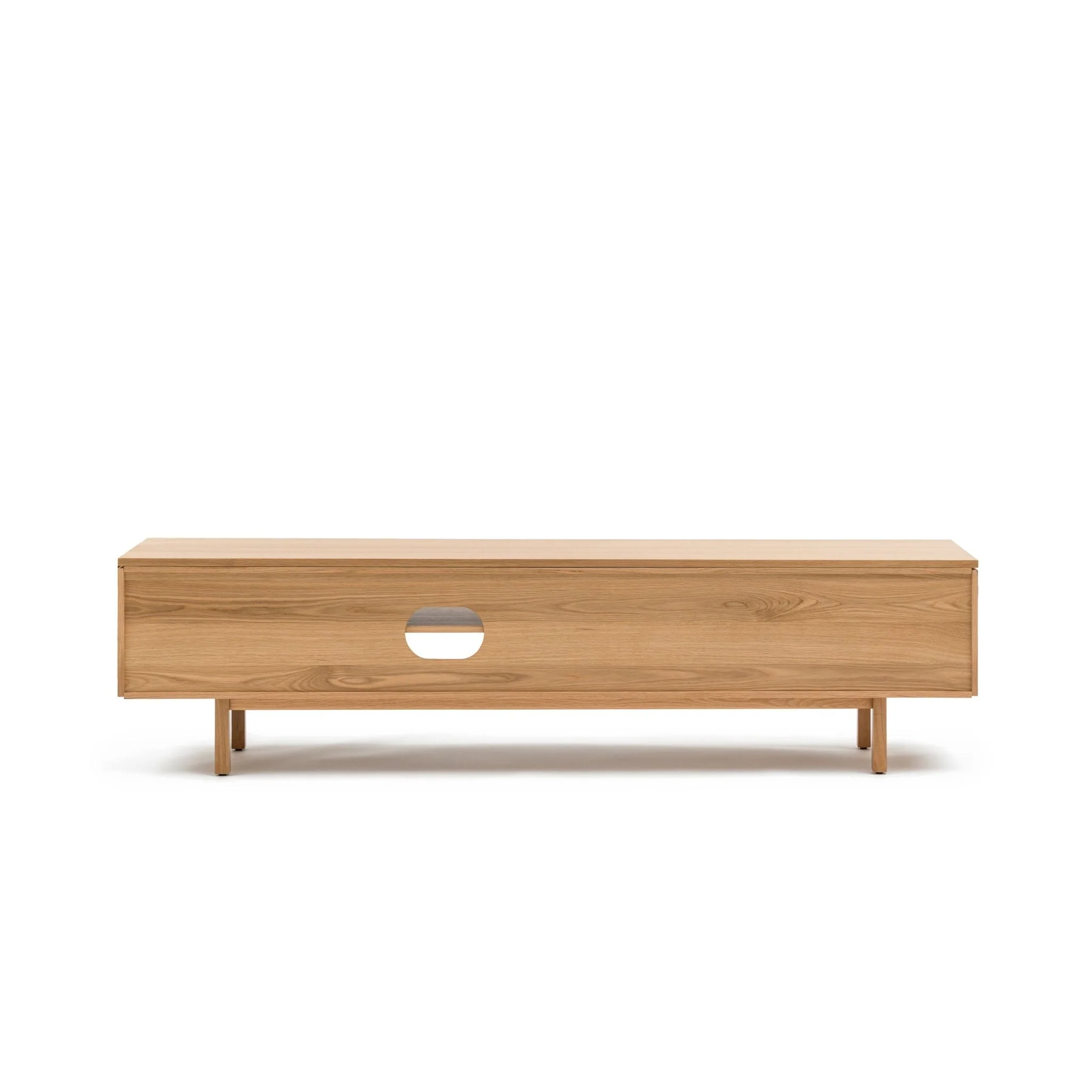 Yorke 220 Entertainment Unit - Light Oak - Image 4