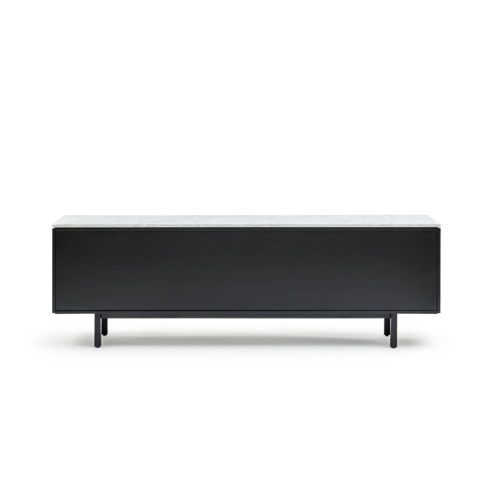 Yorke 220 Sideboard - Black Oak & Bianca Carrara - Image 4