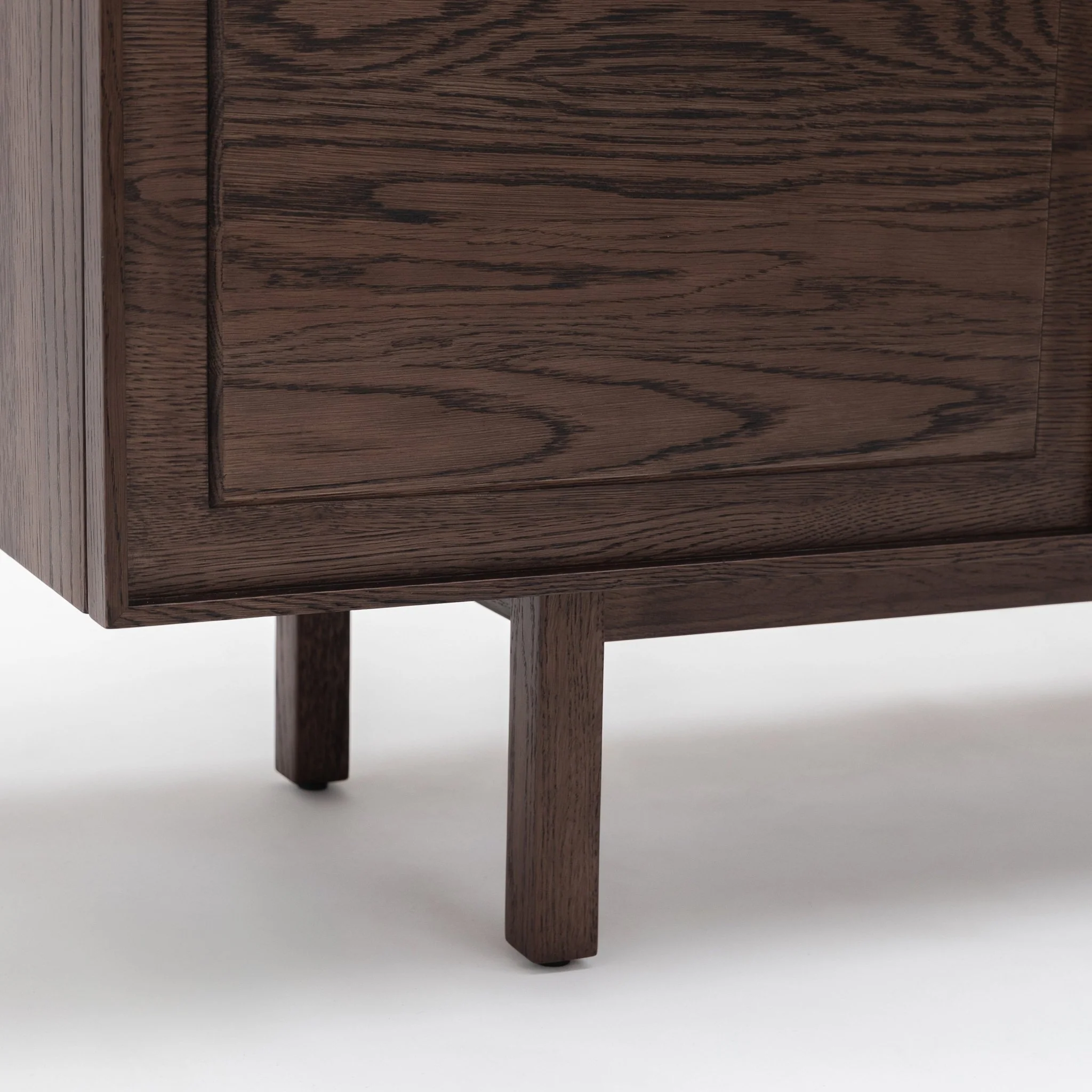 Yorke 220 Sideboard - Espresso Oak & Travertine - Image 15