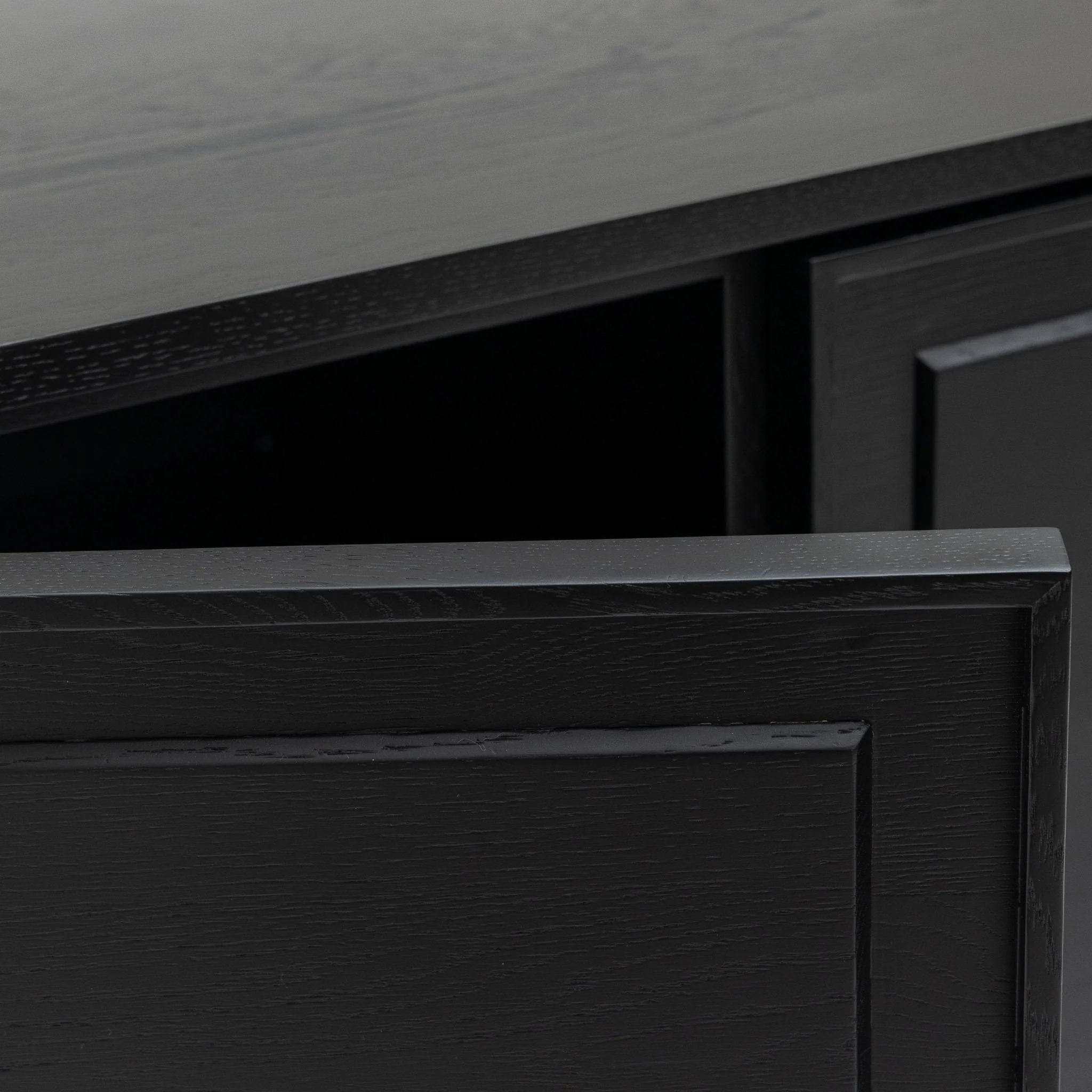 Yorke Highboard - Black Oak - Image 12