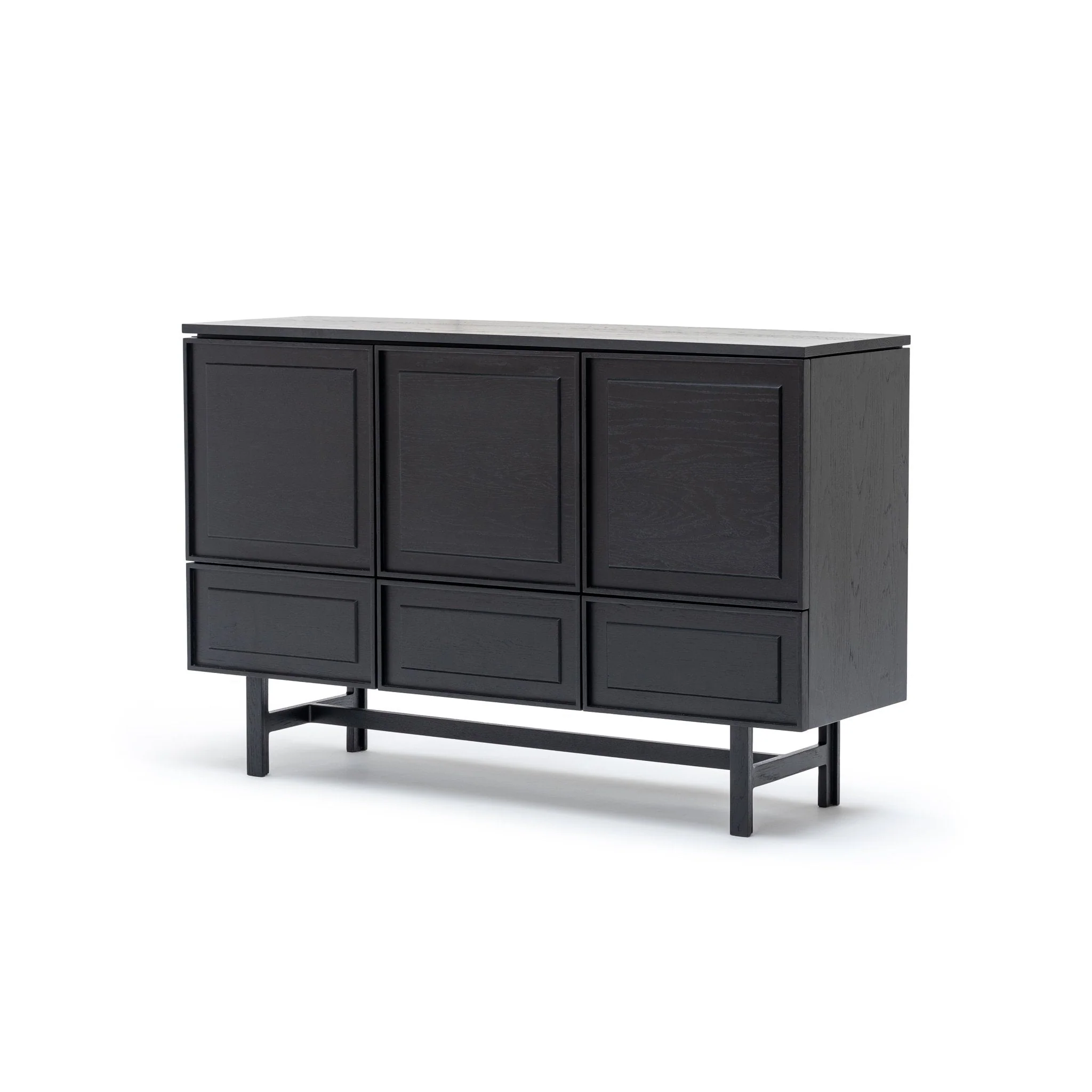 Yorke Highboard - Black Oak - Image 15