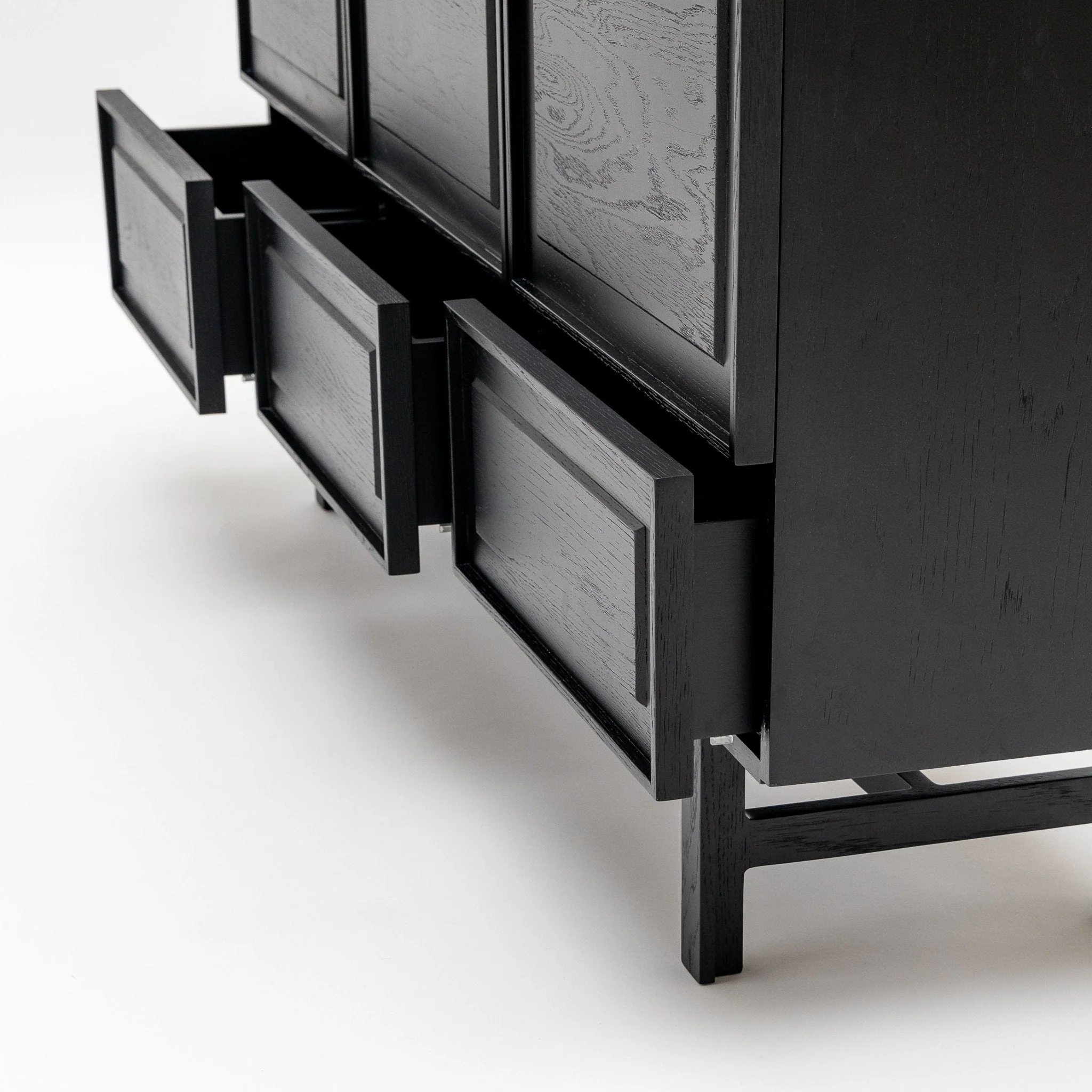 Yorke Highboard - Black Oak - Image 20