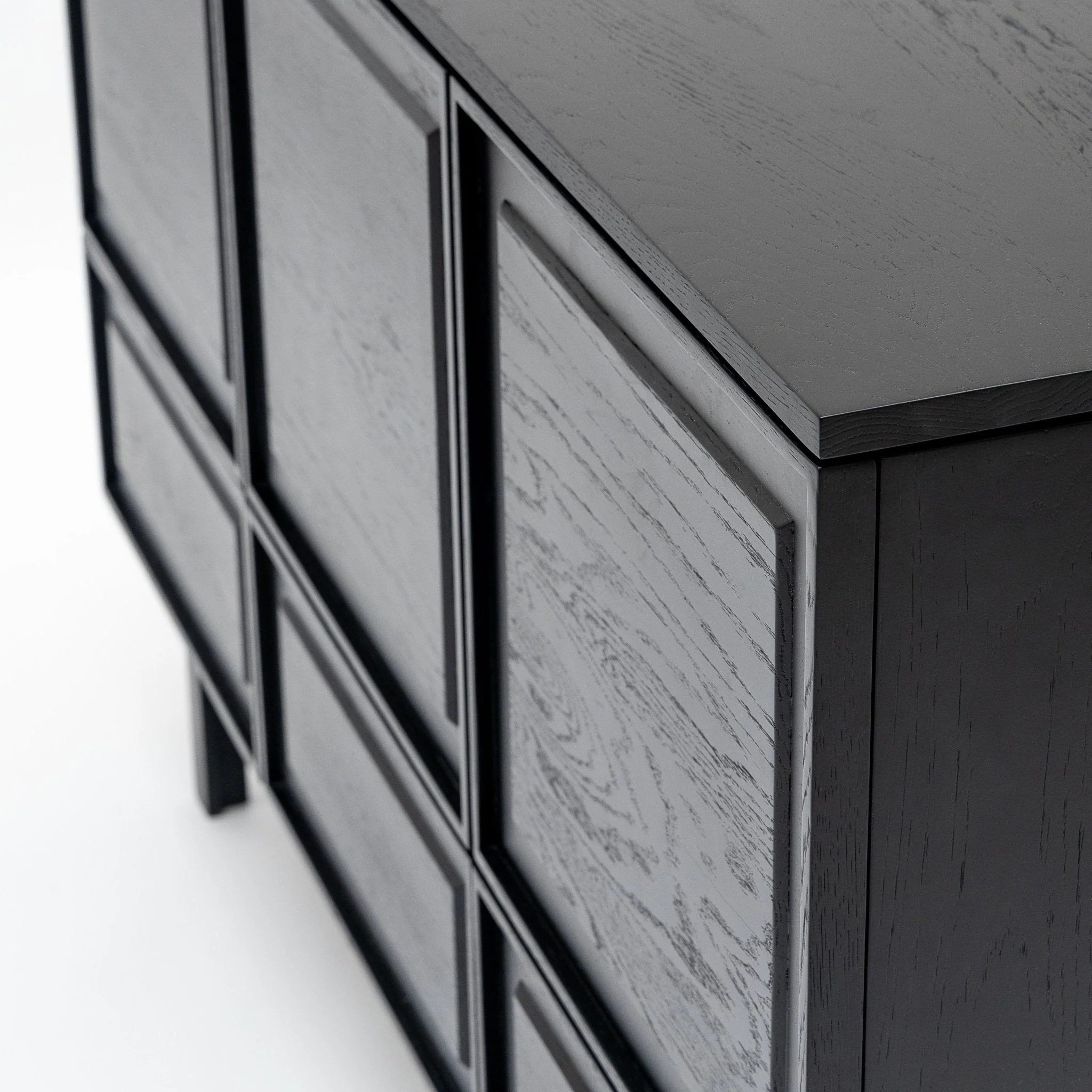 Yorke Highboard - Black Oak - Image 24