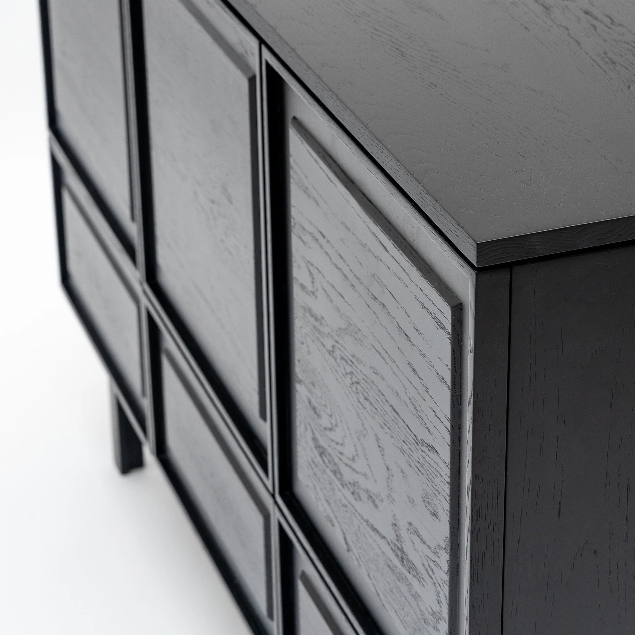Yorke Highboard - Black Oak - Image 55