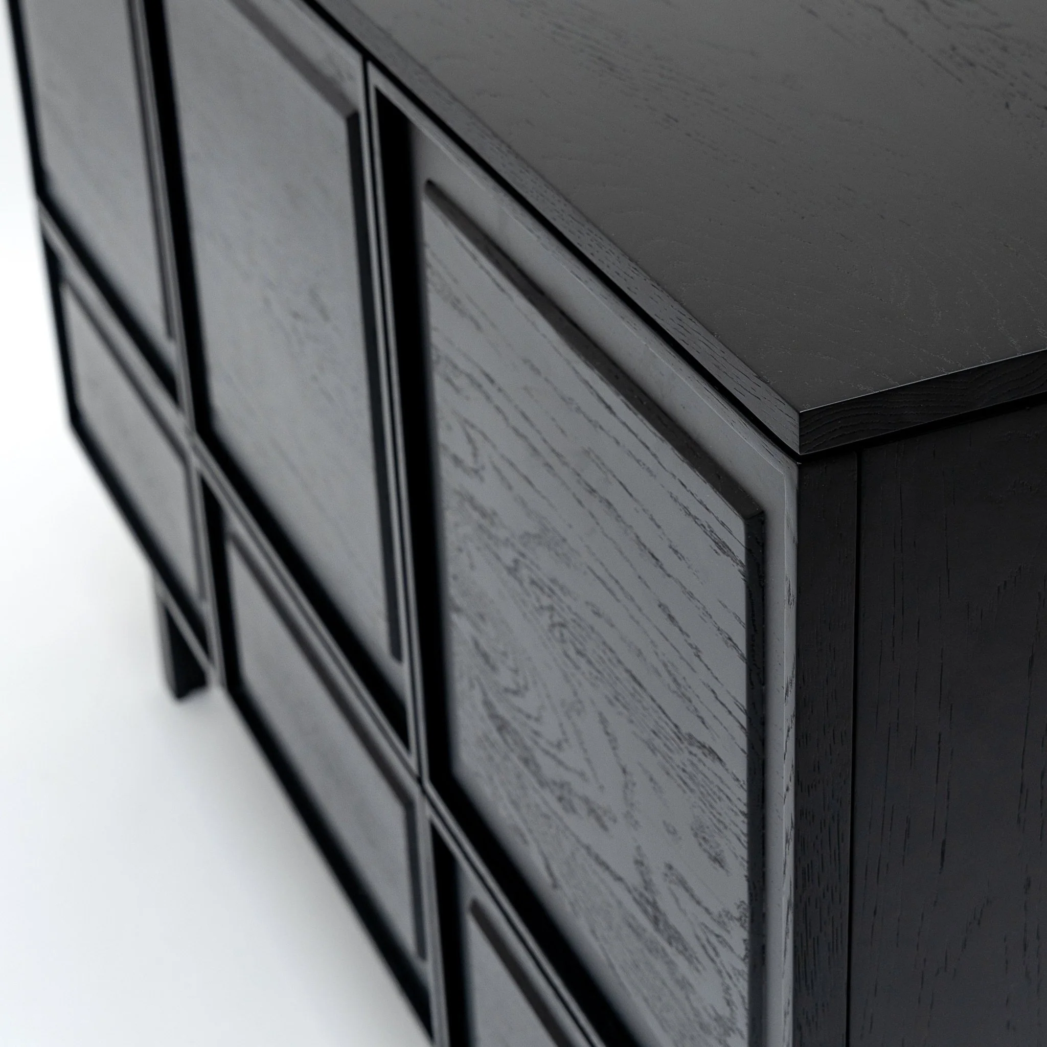 Yorke Highboard - Black Oak - Image 60