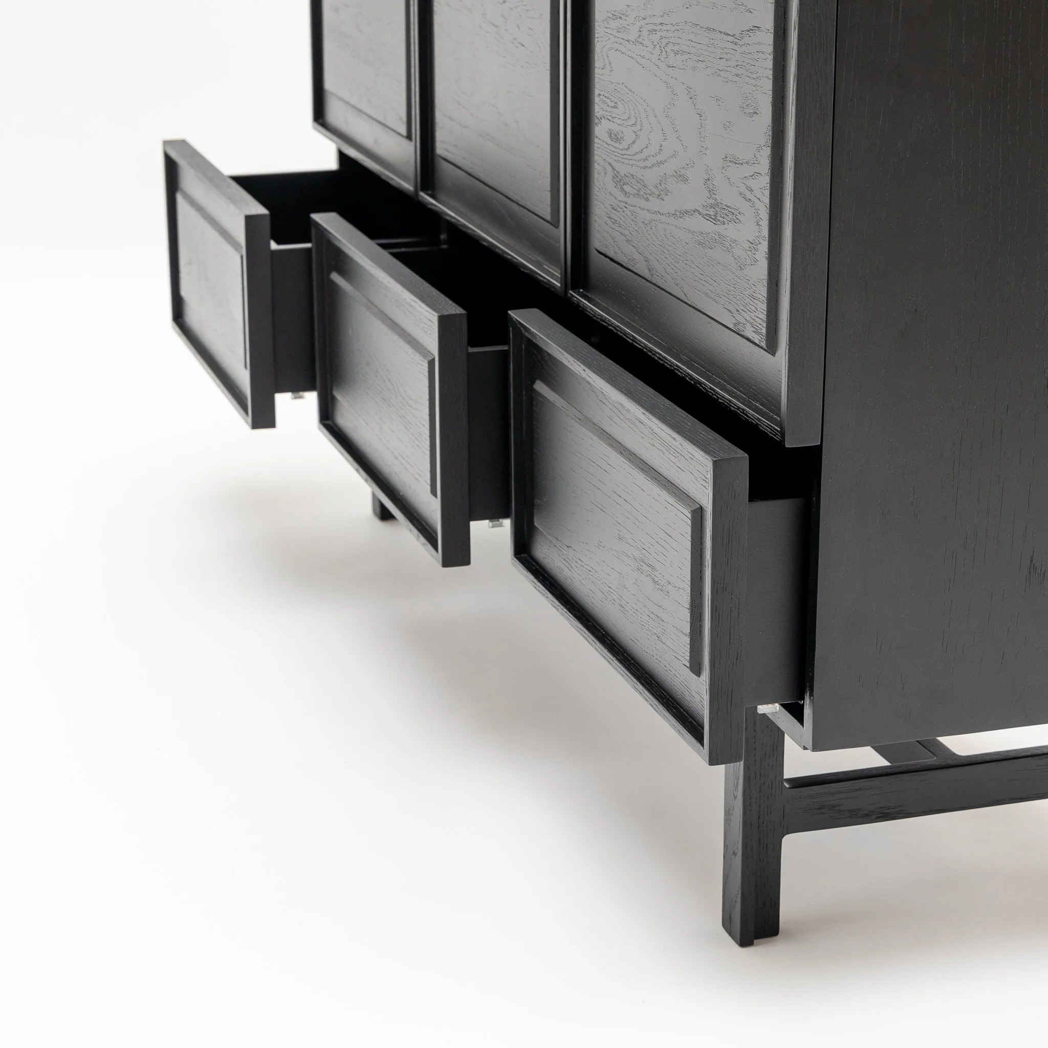 Yorke Highboard - Black Oak & Bianca Carrara - Image 22