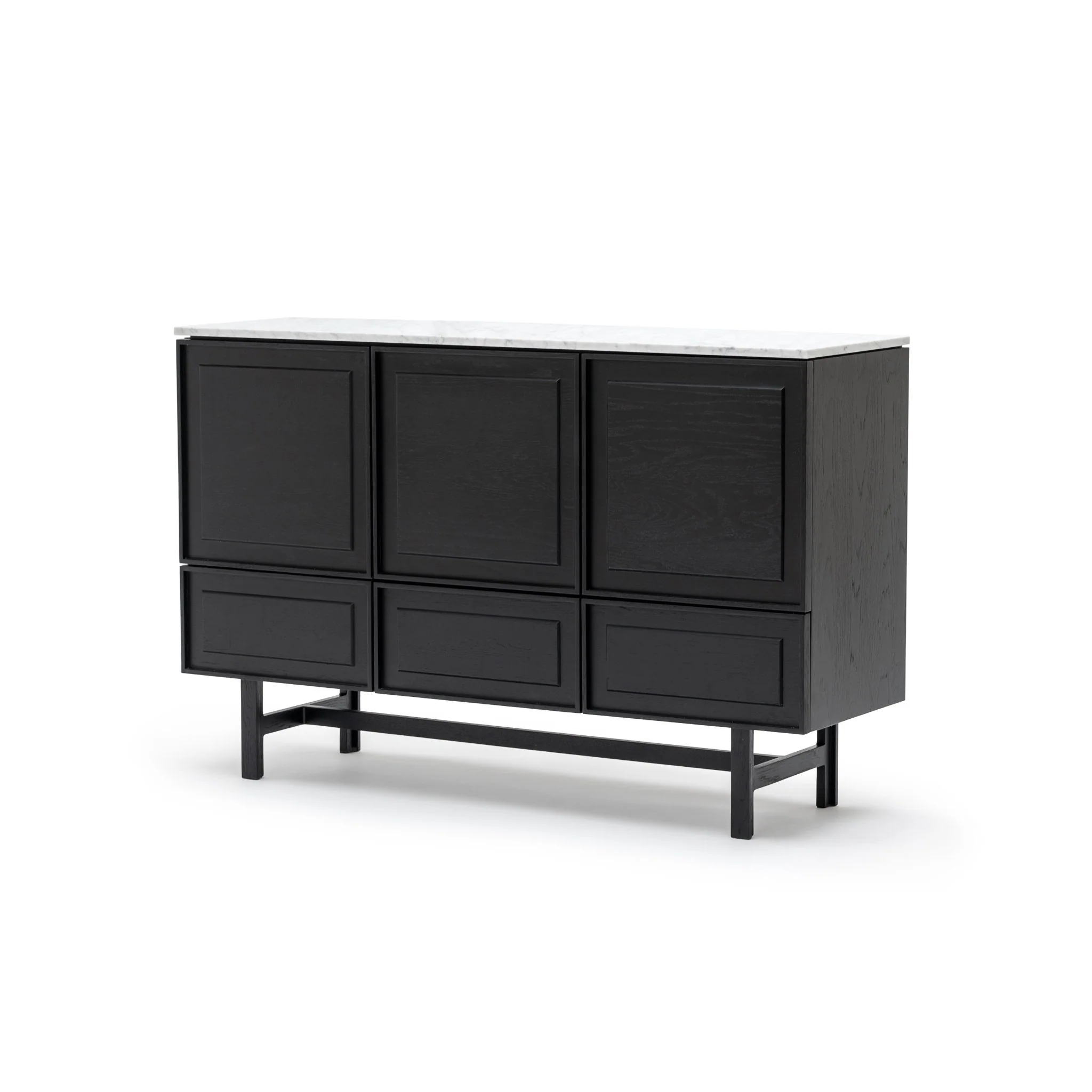 Yorke Highboard - Black Oak & Bianca Carrara - Image 45