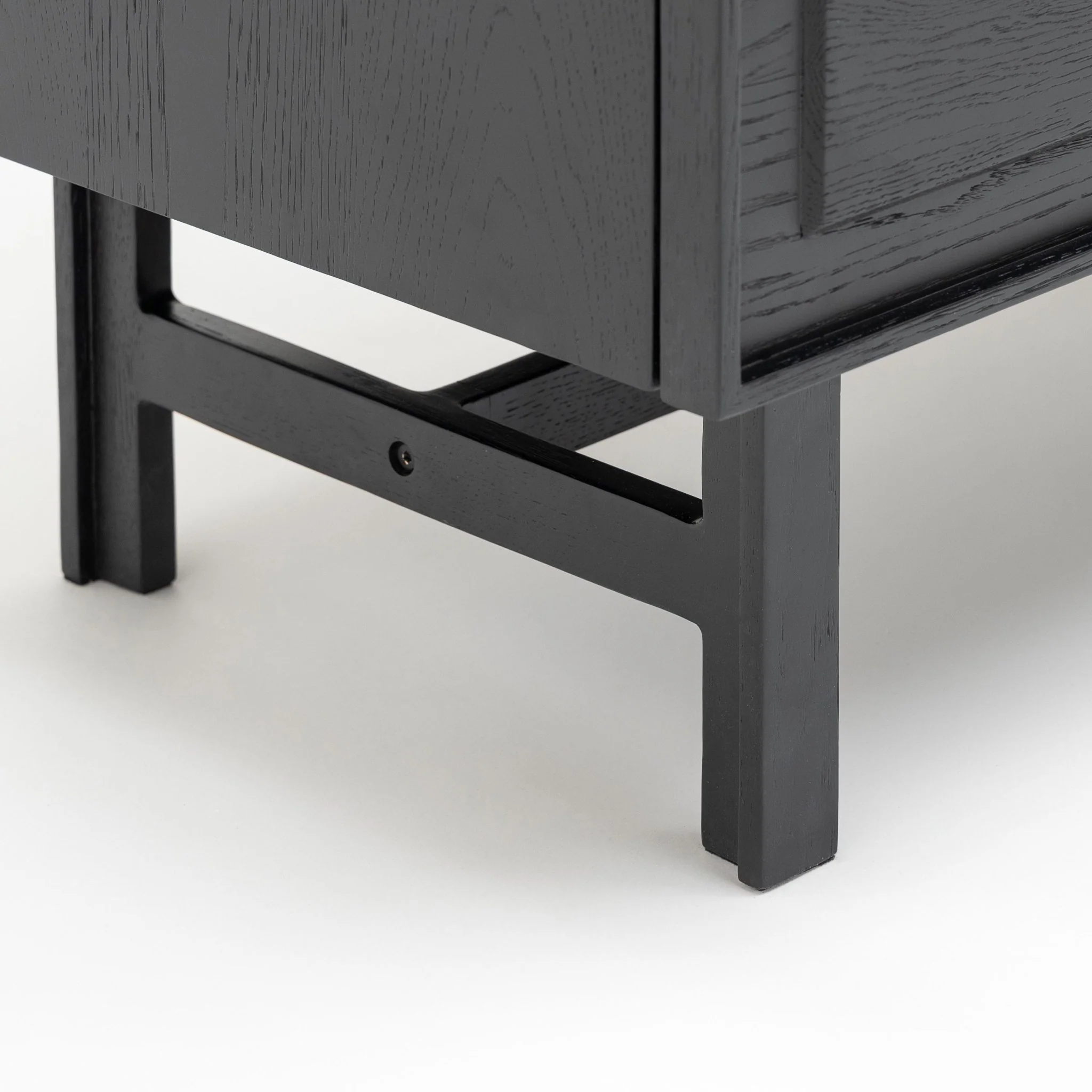 Yorke Highboard - Black Oak & Nero Marquina - Image 13