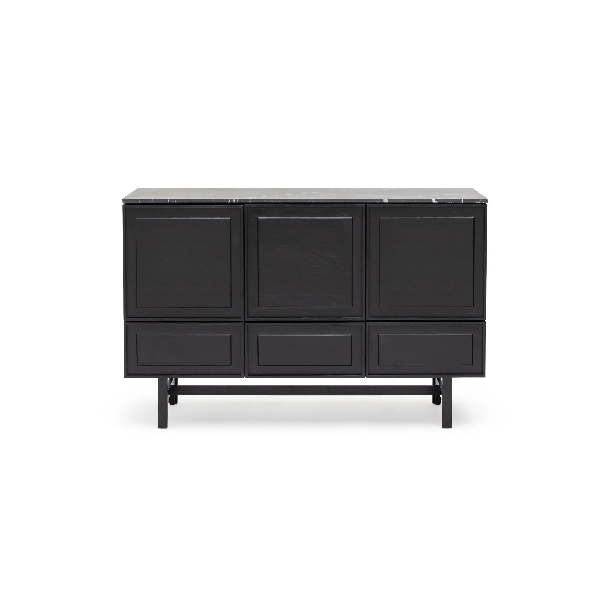 Yorke Highboard - Black Oak & Nero Marquina - Image 18