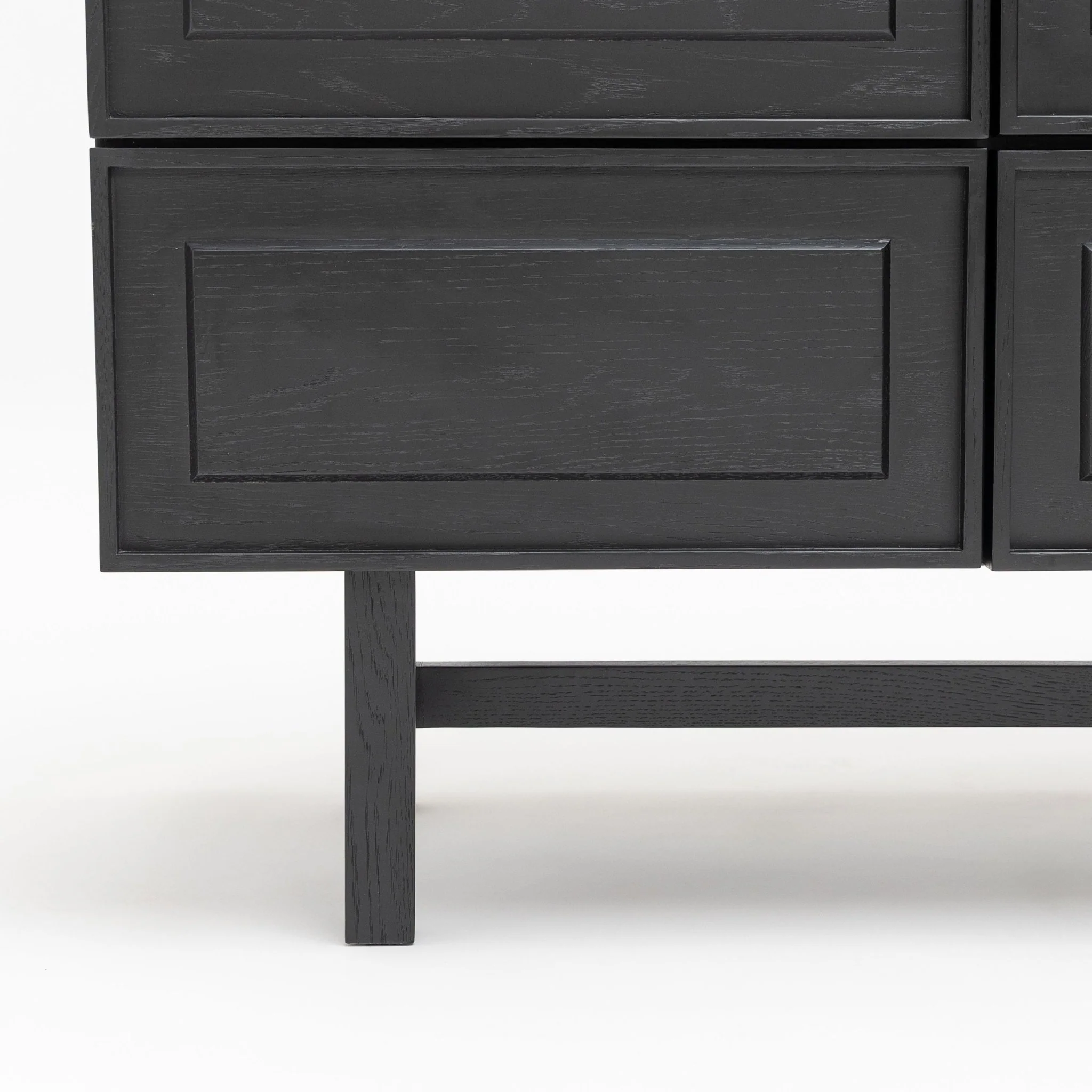 Yorke Highboard - Black Oak & Nero Marquina - Image 28