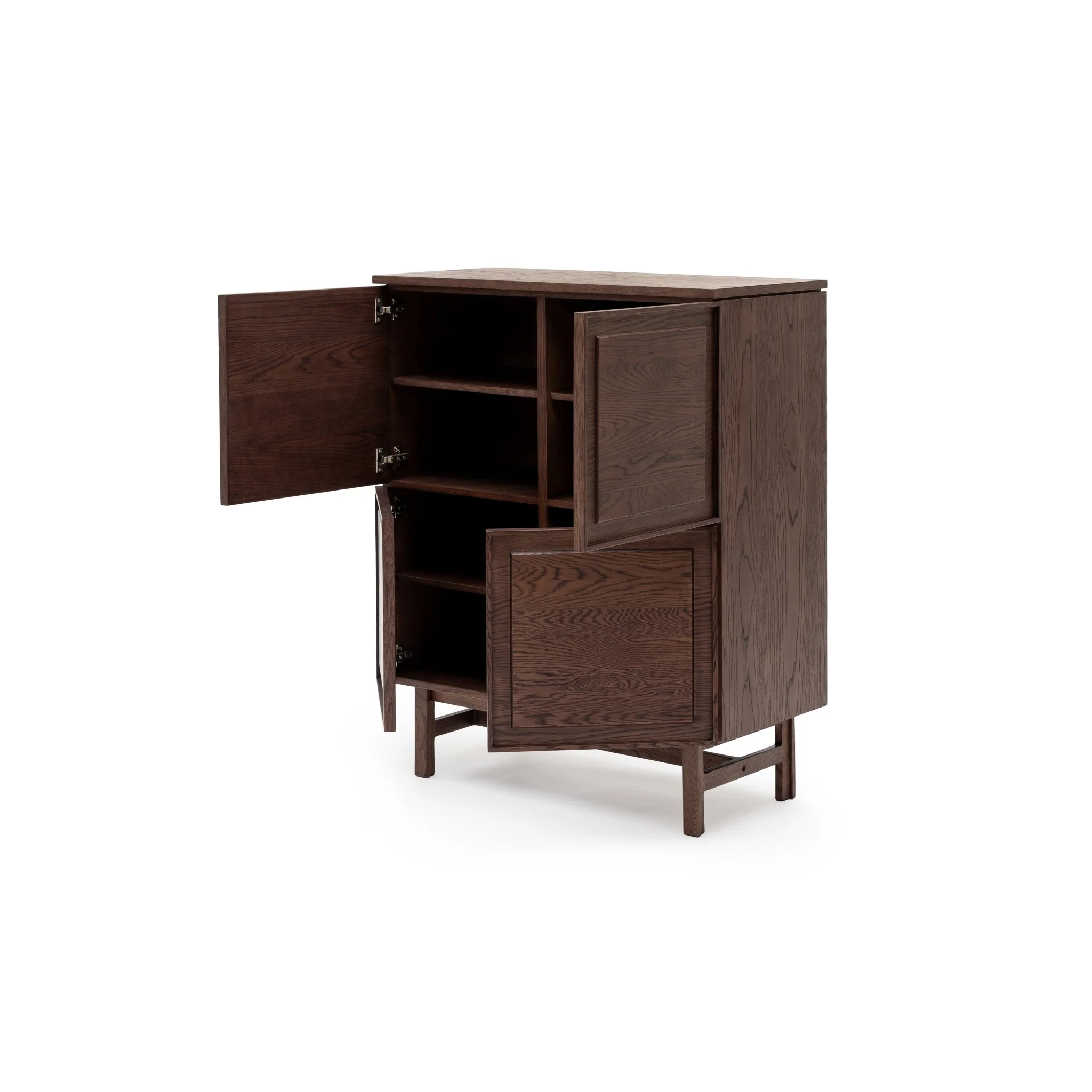 Yorke Highboard - Espresso Oak - Image 4
