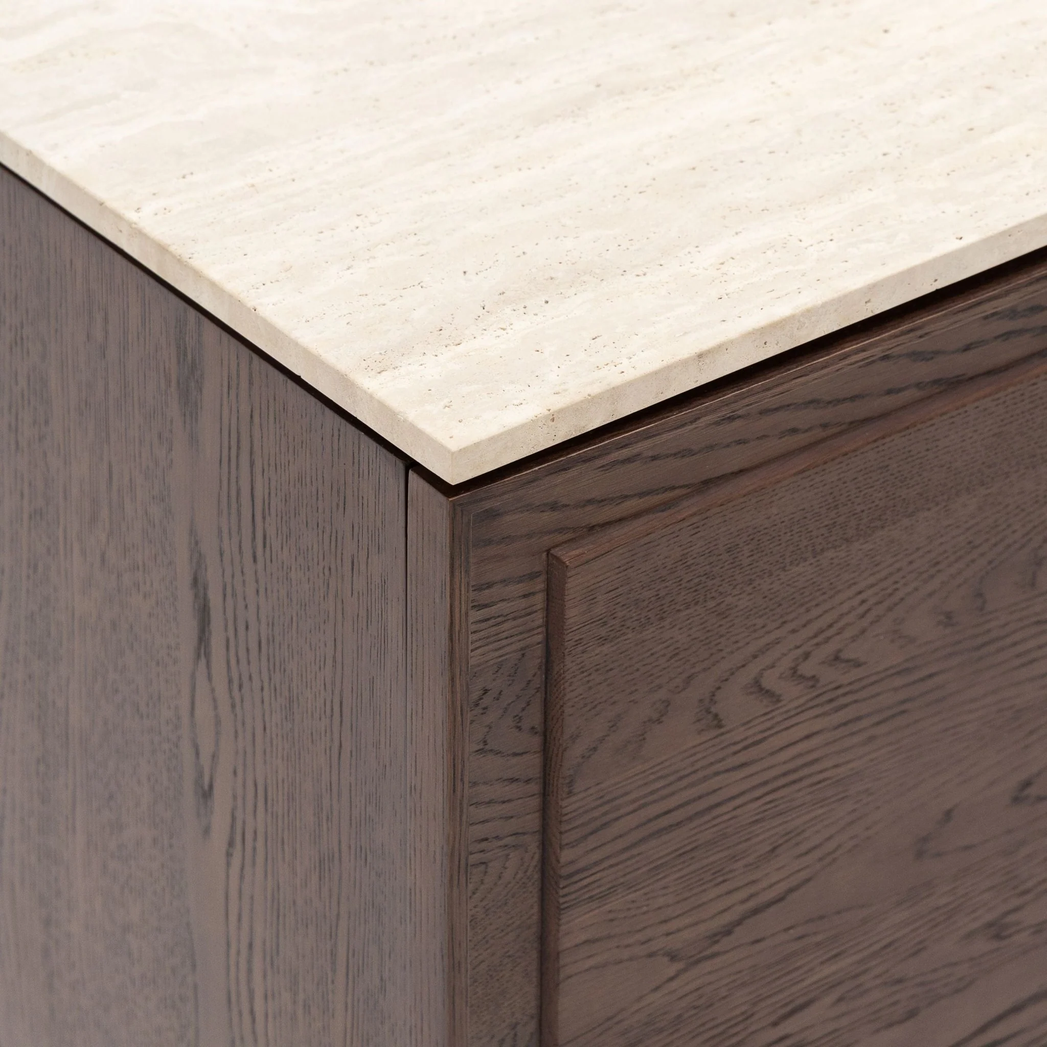 Yorke Highboard - Espresso Oak & Travertine - Image 25