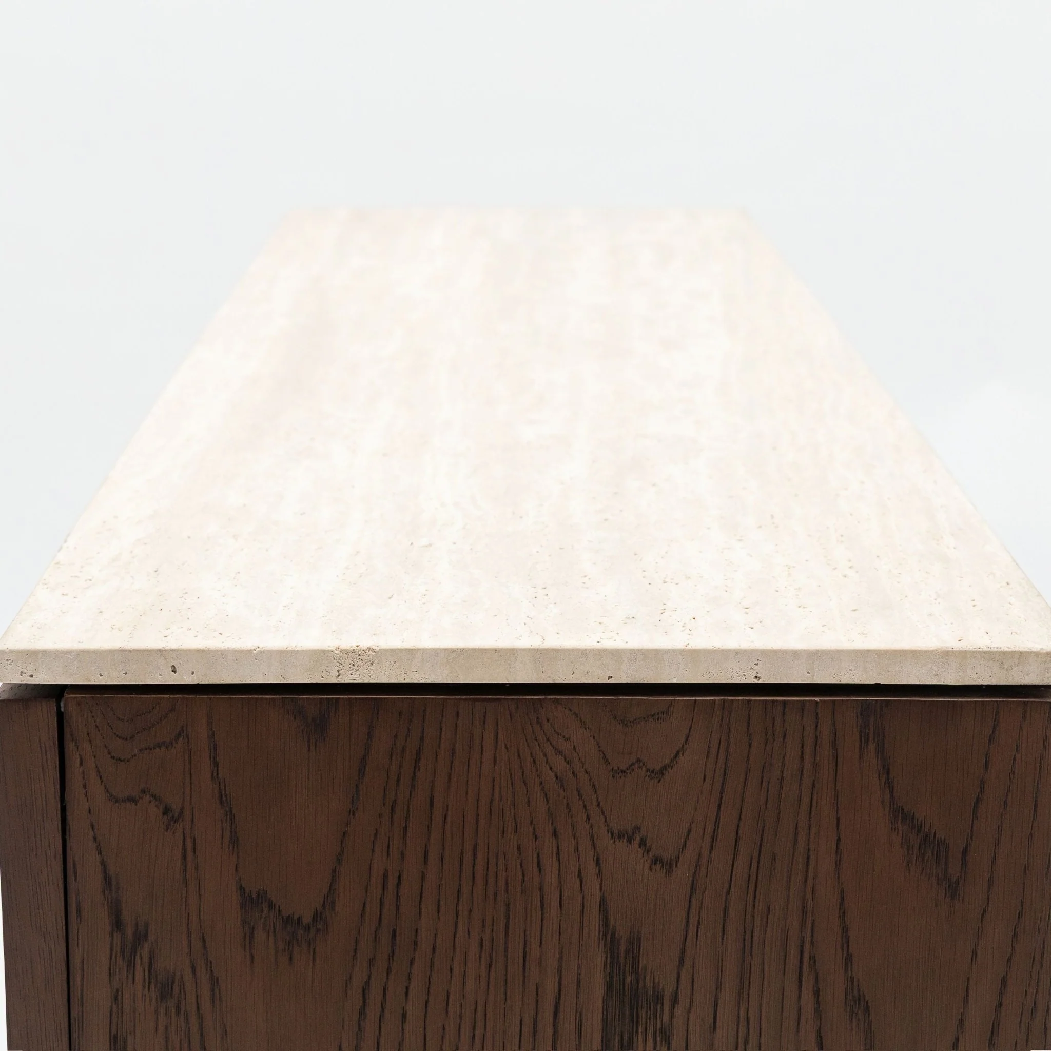 Yorke Highboard - Espresso Oak & Travertine - Image 28