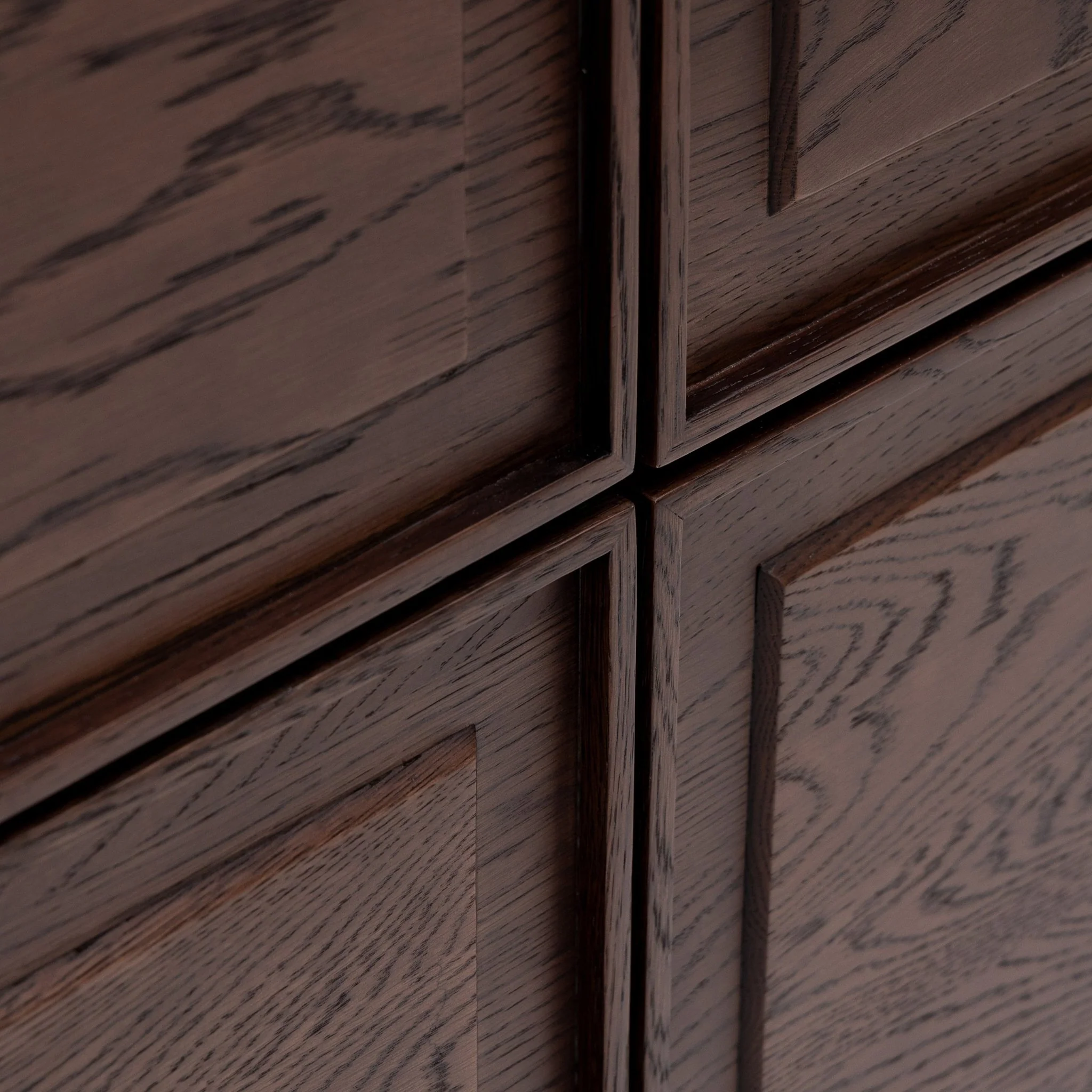 Yorke Highboard - Espresso Oak & Travertine - Image 9