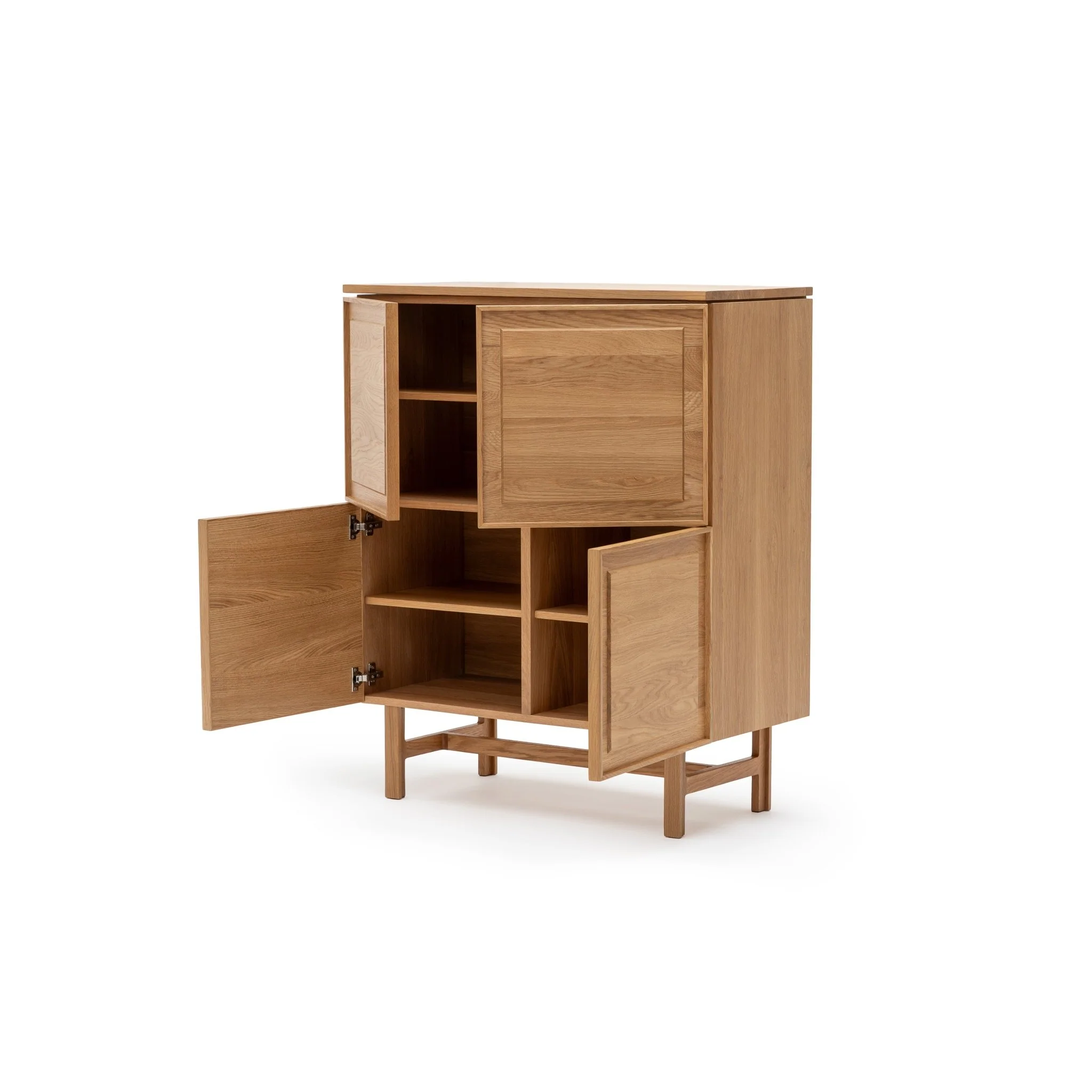 Yorke Highboard - Light Oak - Image 31