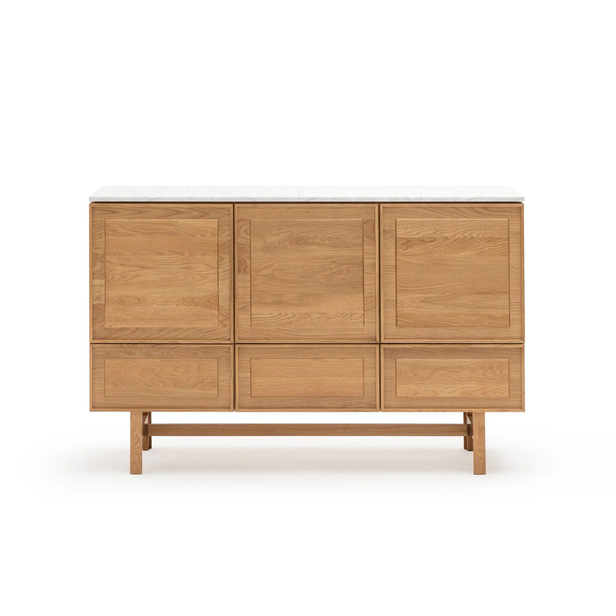 Yorke Highboard - Light Oak & Bianca Carrara - Image 40