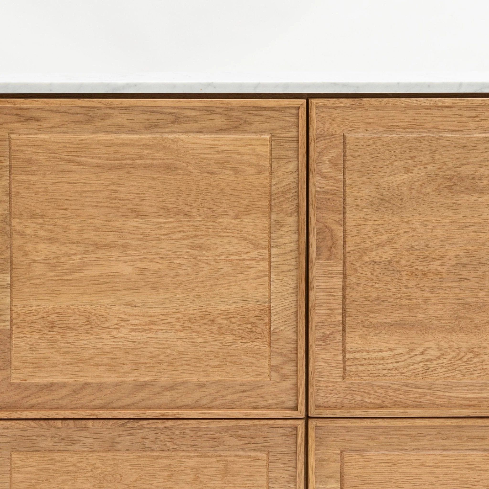 Yorke Highboard - Light Oak & Bianca Carrara - Image 8