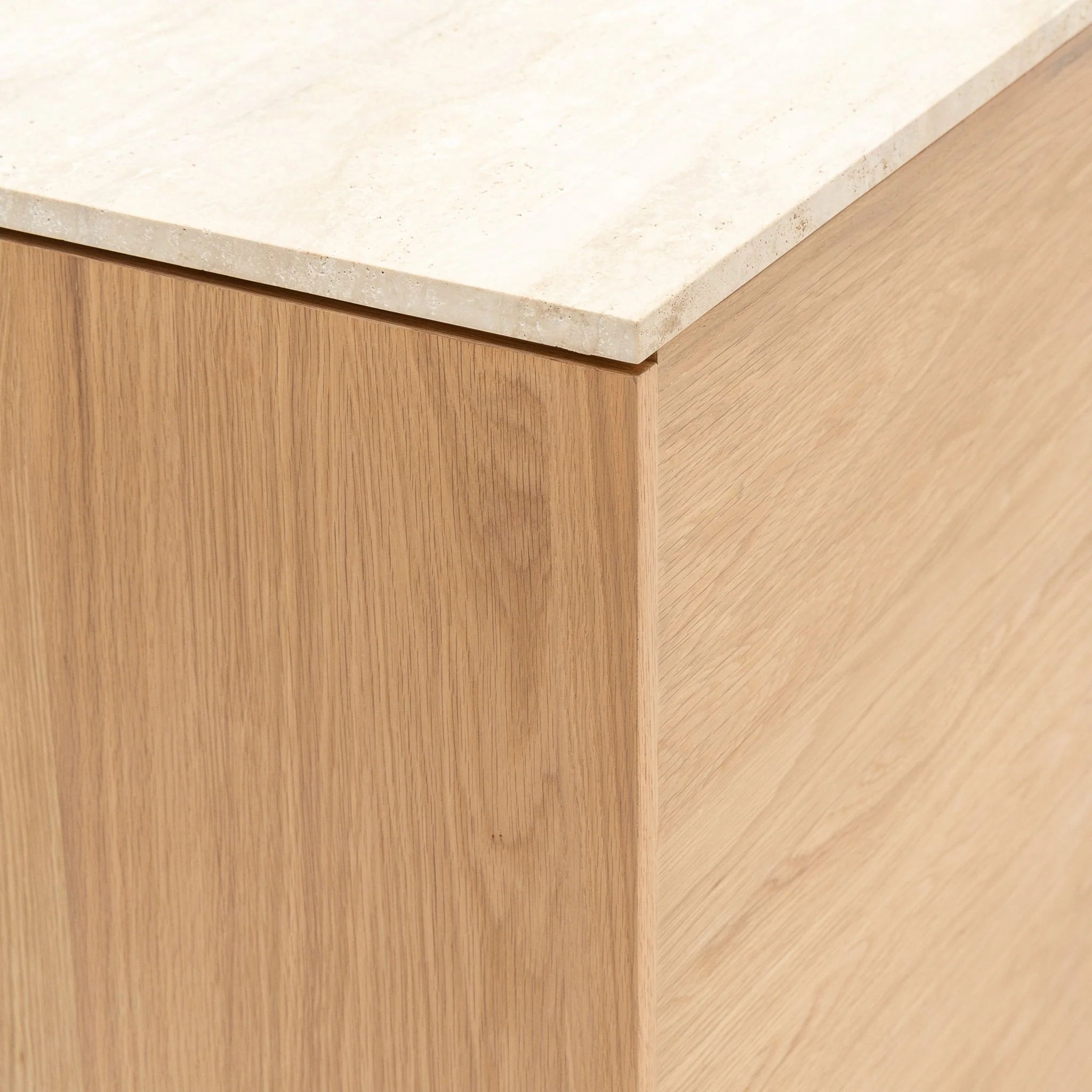 Yorke Highboard - Light Oak & Travertine - Image 51