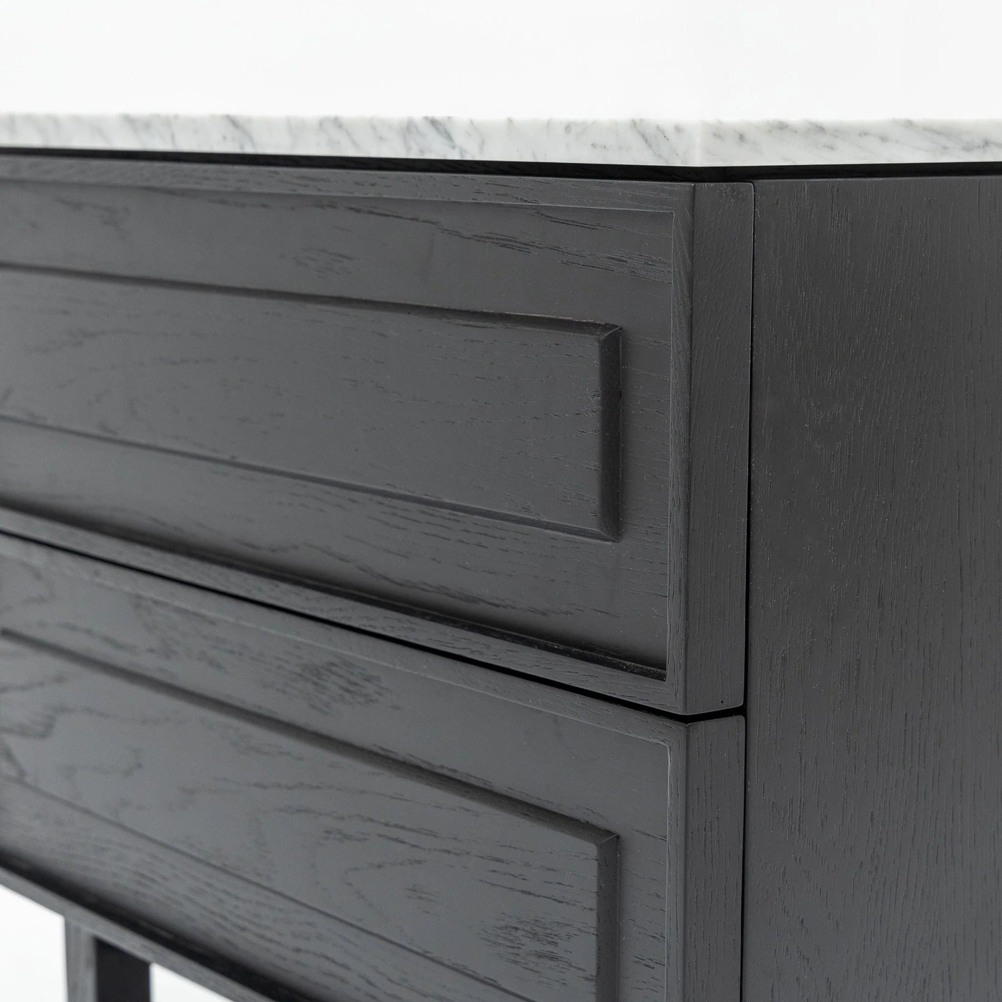 Yorke Nightstand - Black Oak & Bianca Carrara - Image 13