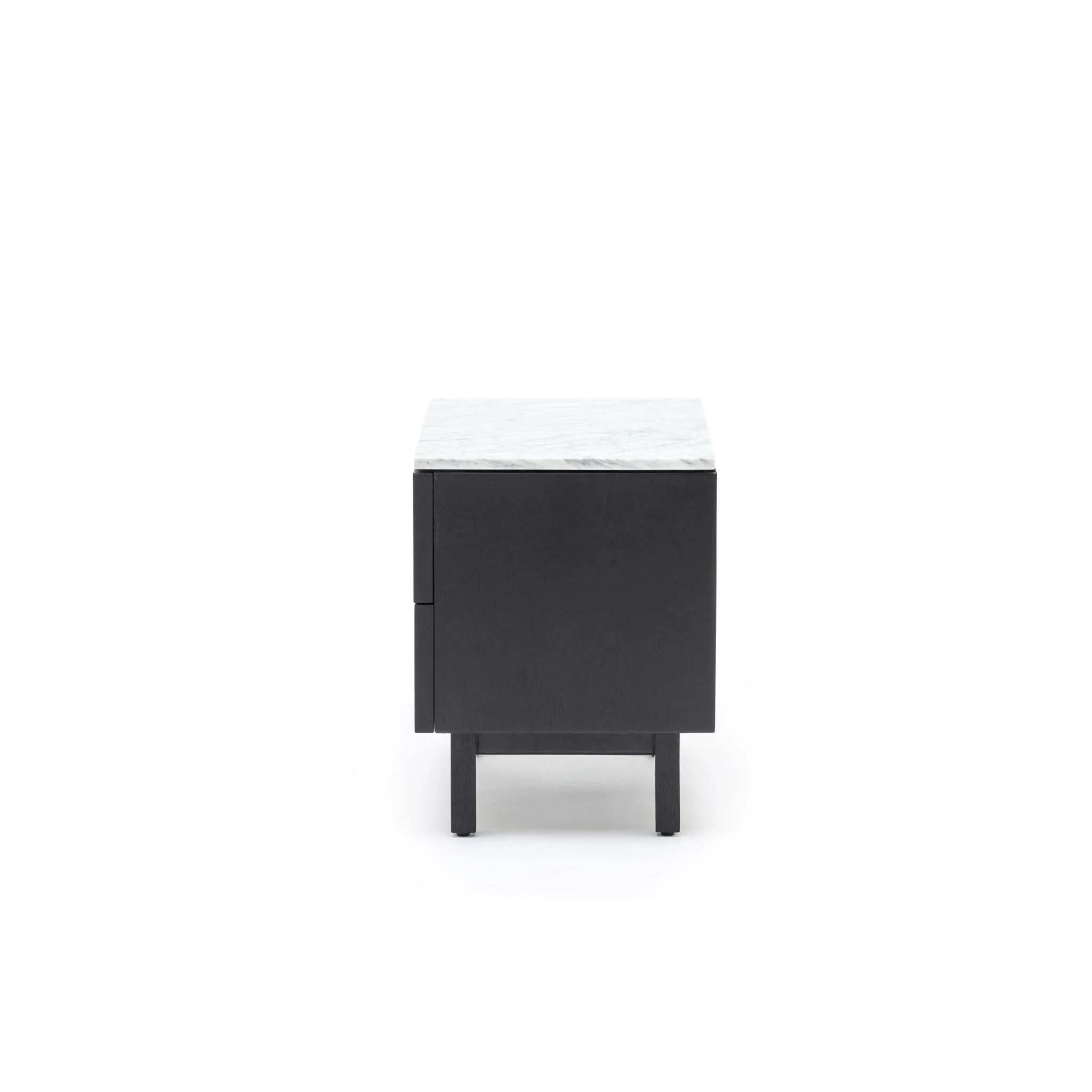 Yorke Nightstand - Black Oak & Bianca Carrara - Image 4