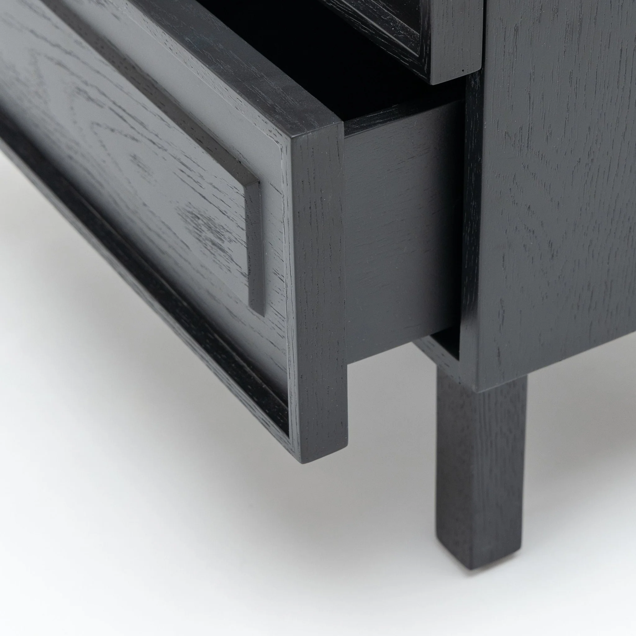 Yorke Nightstand - Black Oak & Bianca Carrara - Image 6