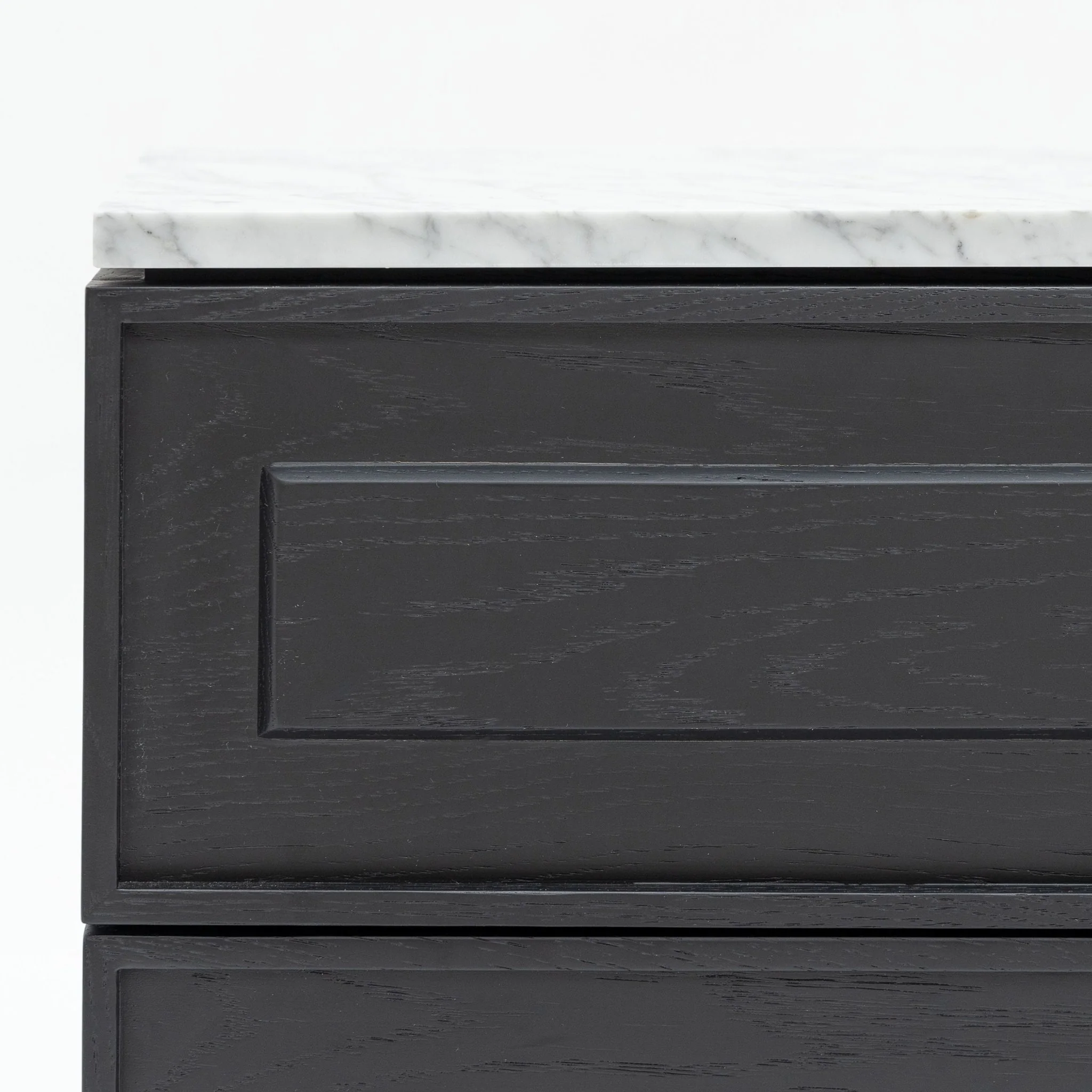 Yorke Nightstand - Black Oak & Bianca Carrara - Image 8