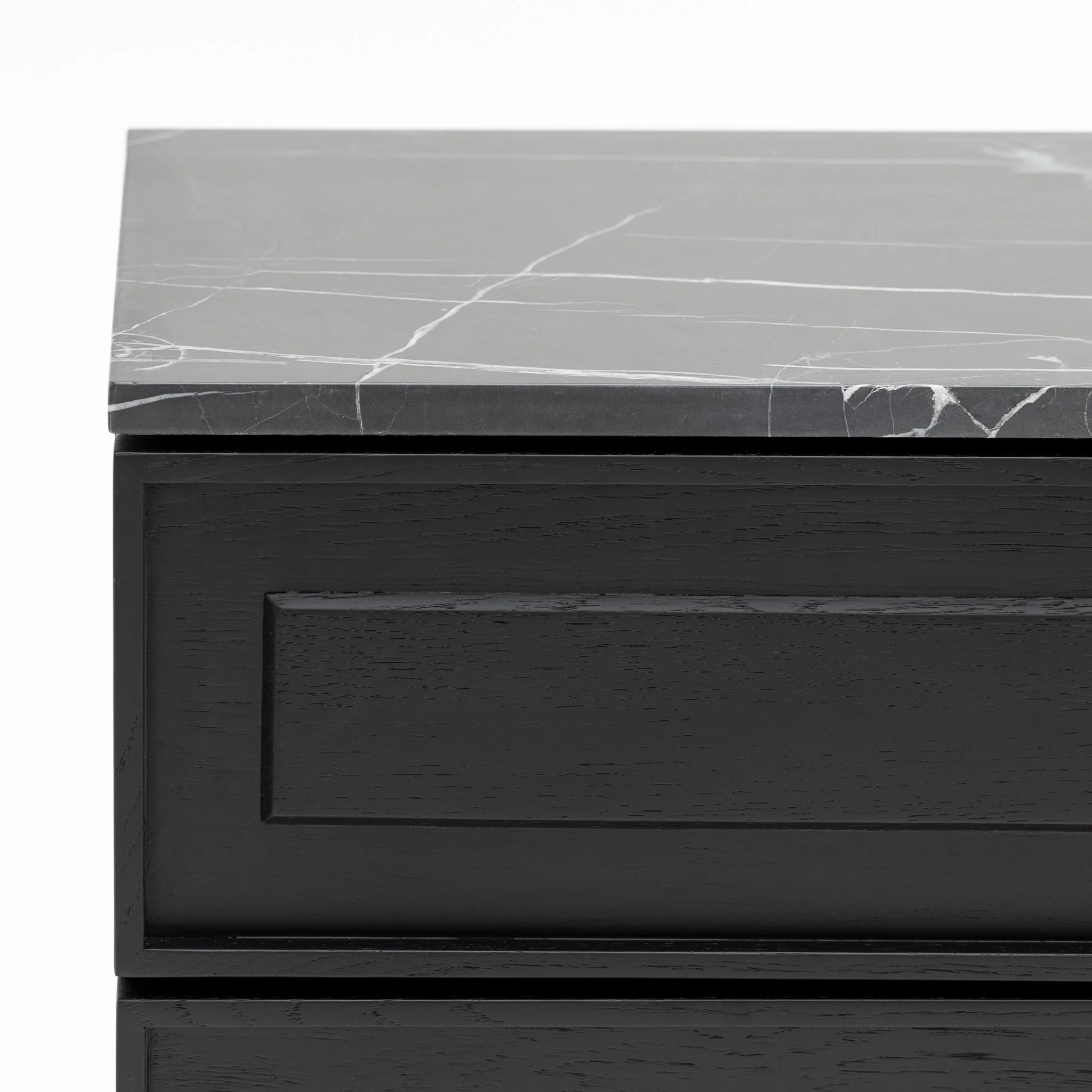 Yorke Nightstand - Black Oak & Nero Marquina - Image 7