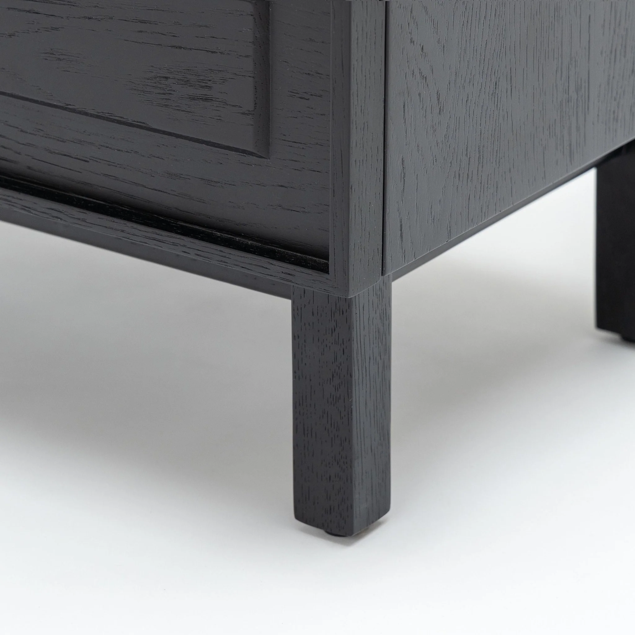 Yorke Nightstand - Black Oak & Travertine - Image 13