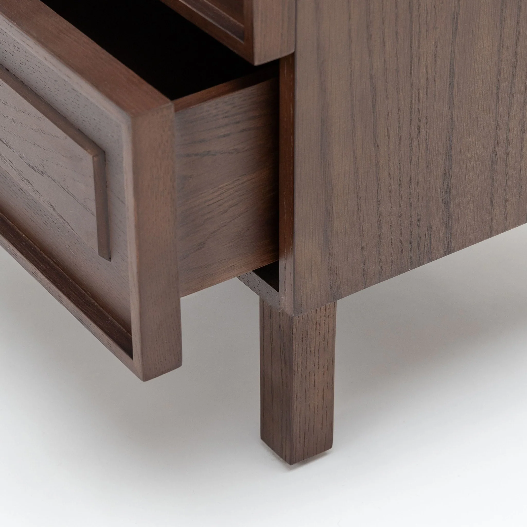 Yorke Nightstand - Espresso Oak & Travertine - Image 11