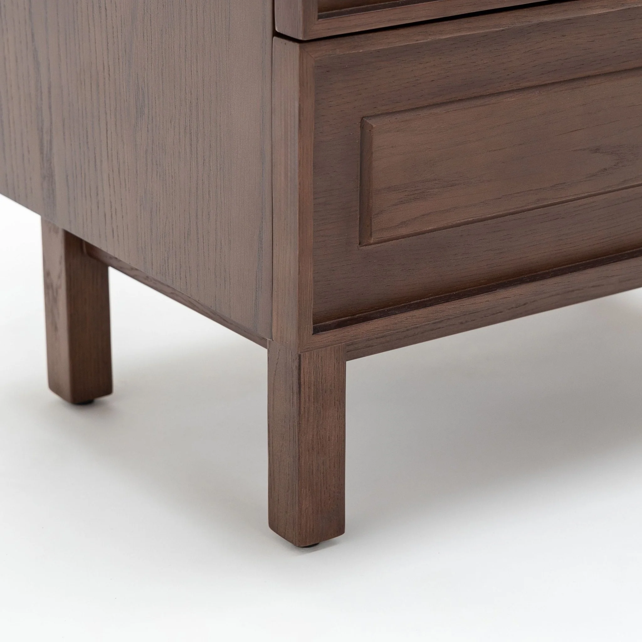 Yorke Nightstand - Espresso Oak & Travertine - Image 9
