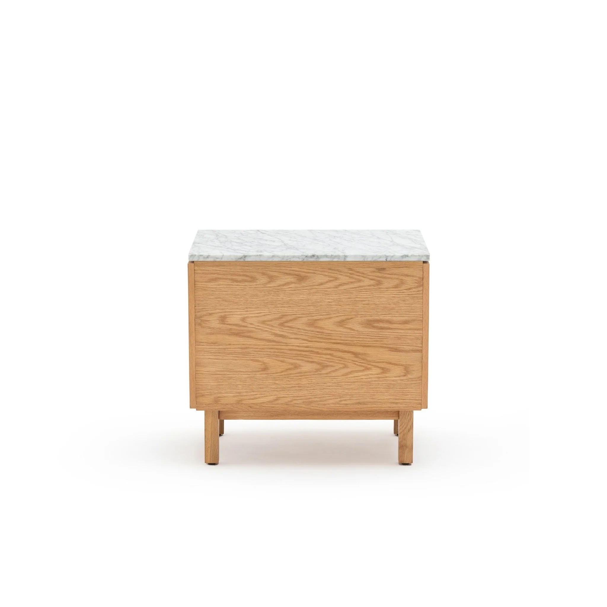 Yorke Nightstand - Light Oak & Bianca Carrara - Image 5