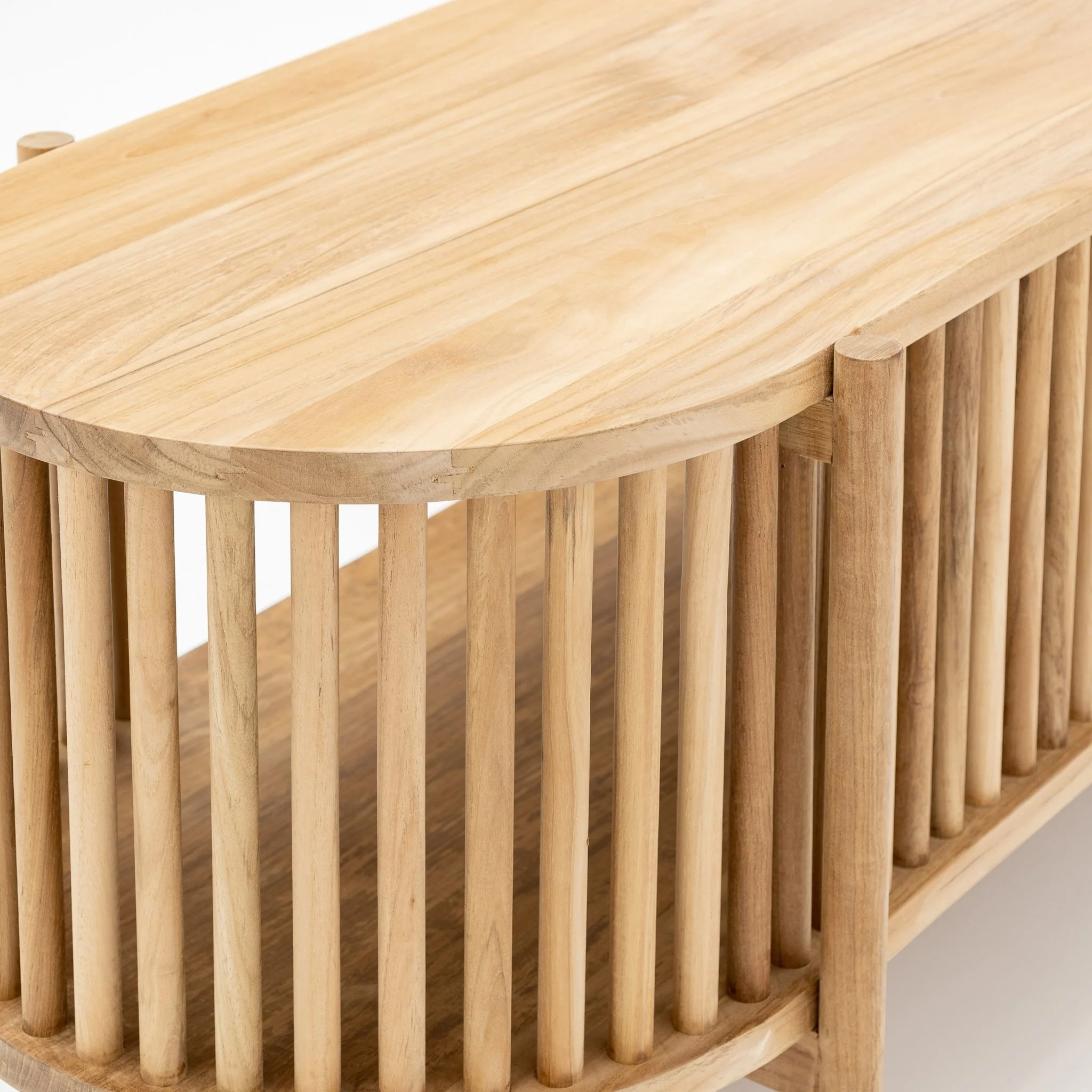 Zara Entertainment Unit - Natural - Image 4
