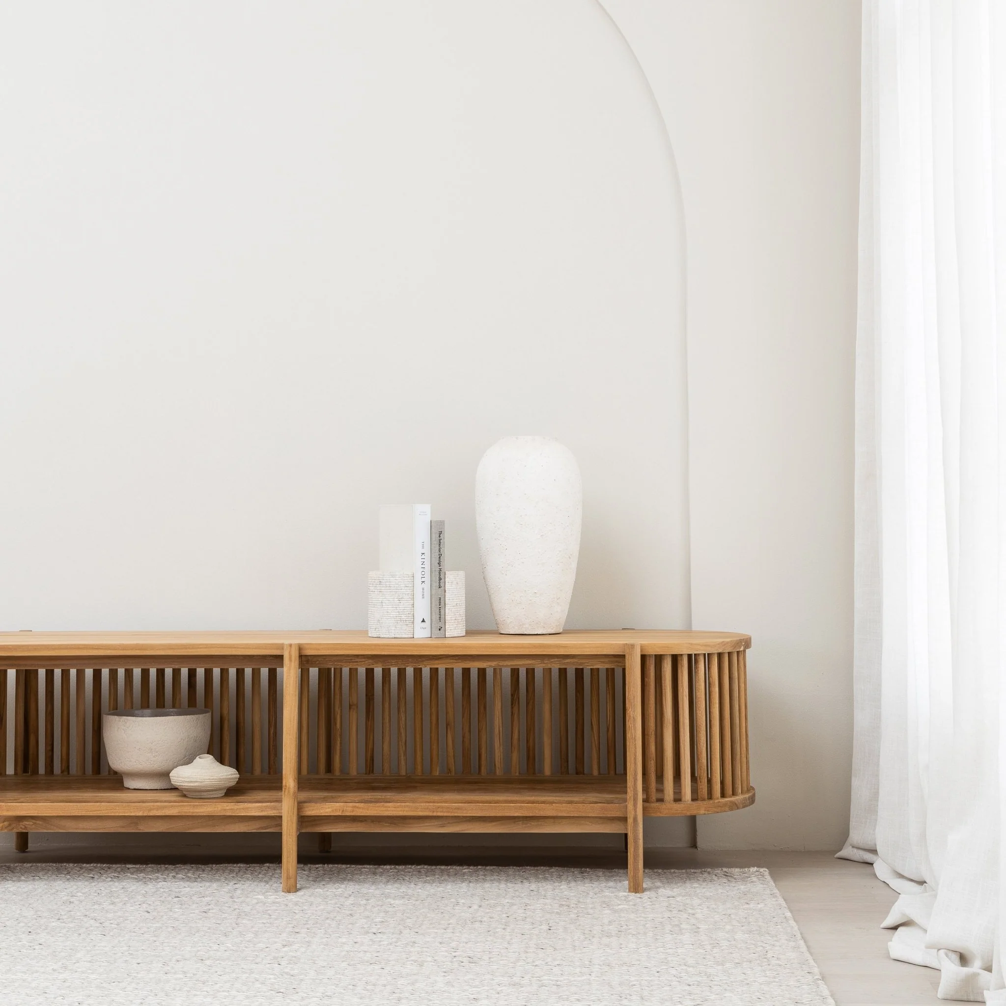 Zara Entertainment Unit - Natural - Image 8