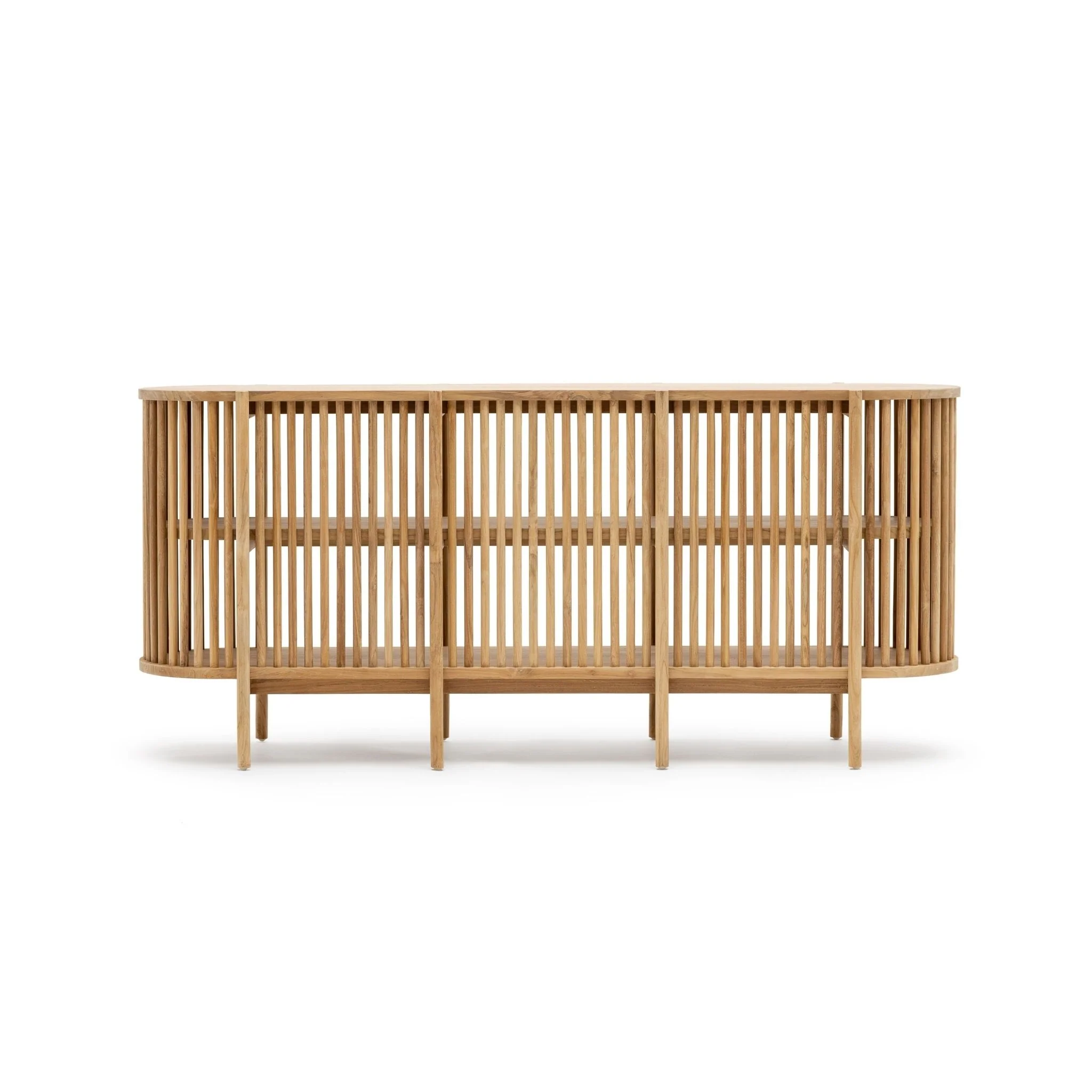 Zara Open Sideboard - Natural - Image 3